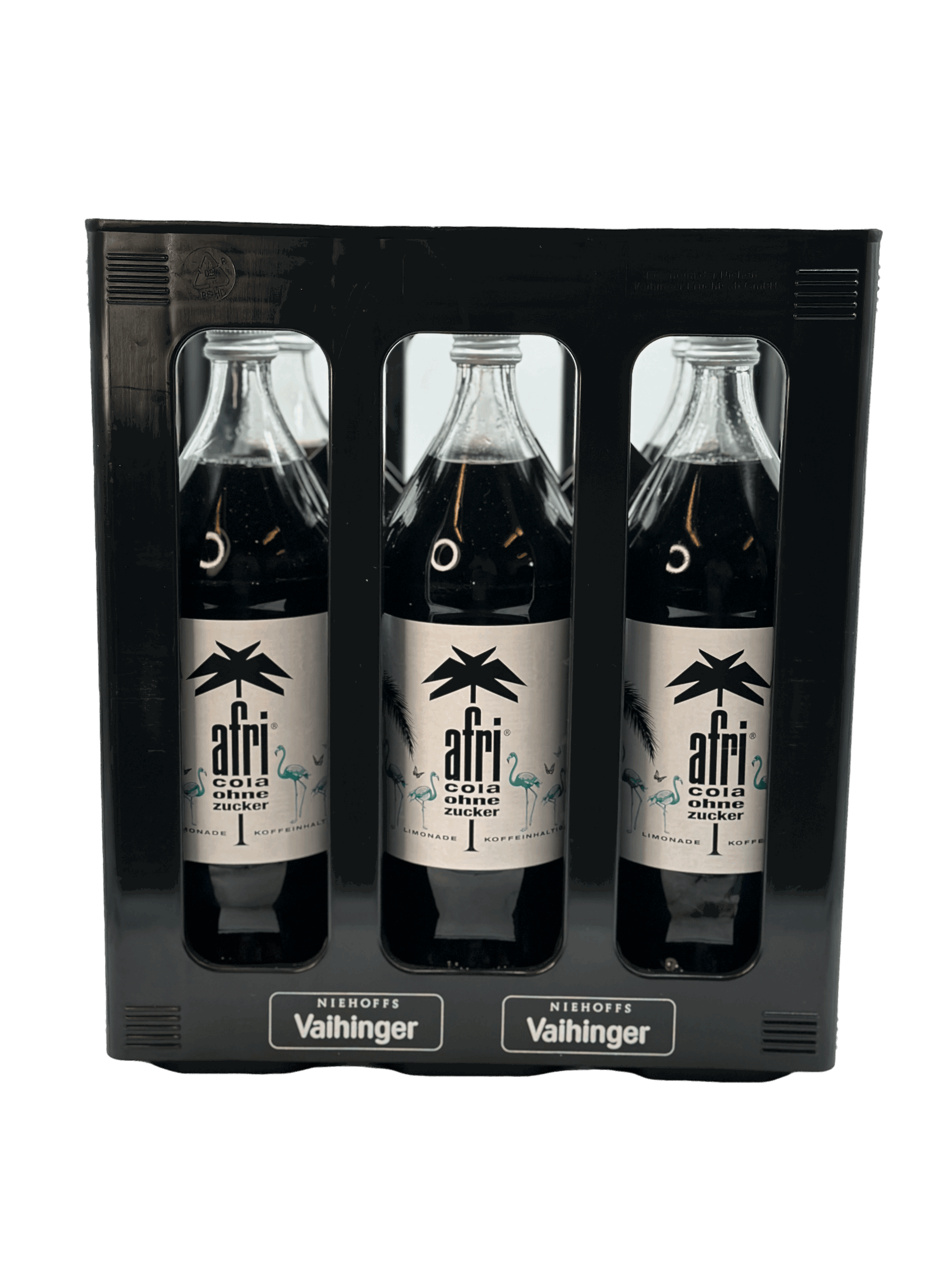 afri cola Limonade ohne zucker 6 x 1.0l Glas