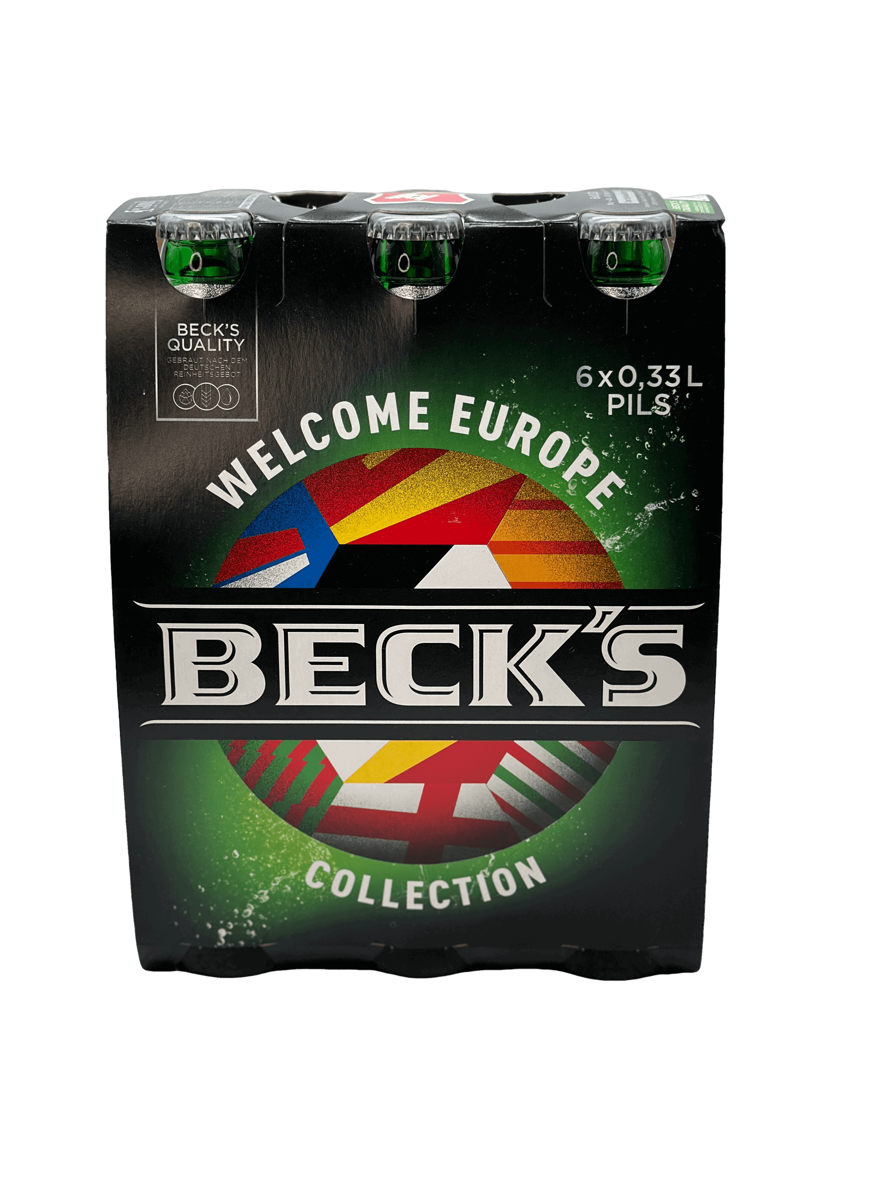 Beck's Welcome to Germany Espana 6 x 0.33l Glas