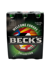 Beck's Welcome to Germany Espana 6 x 0.33l Glas