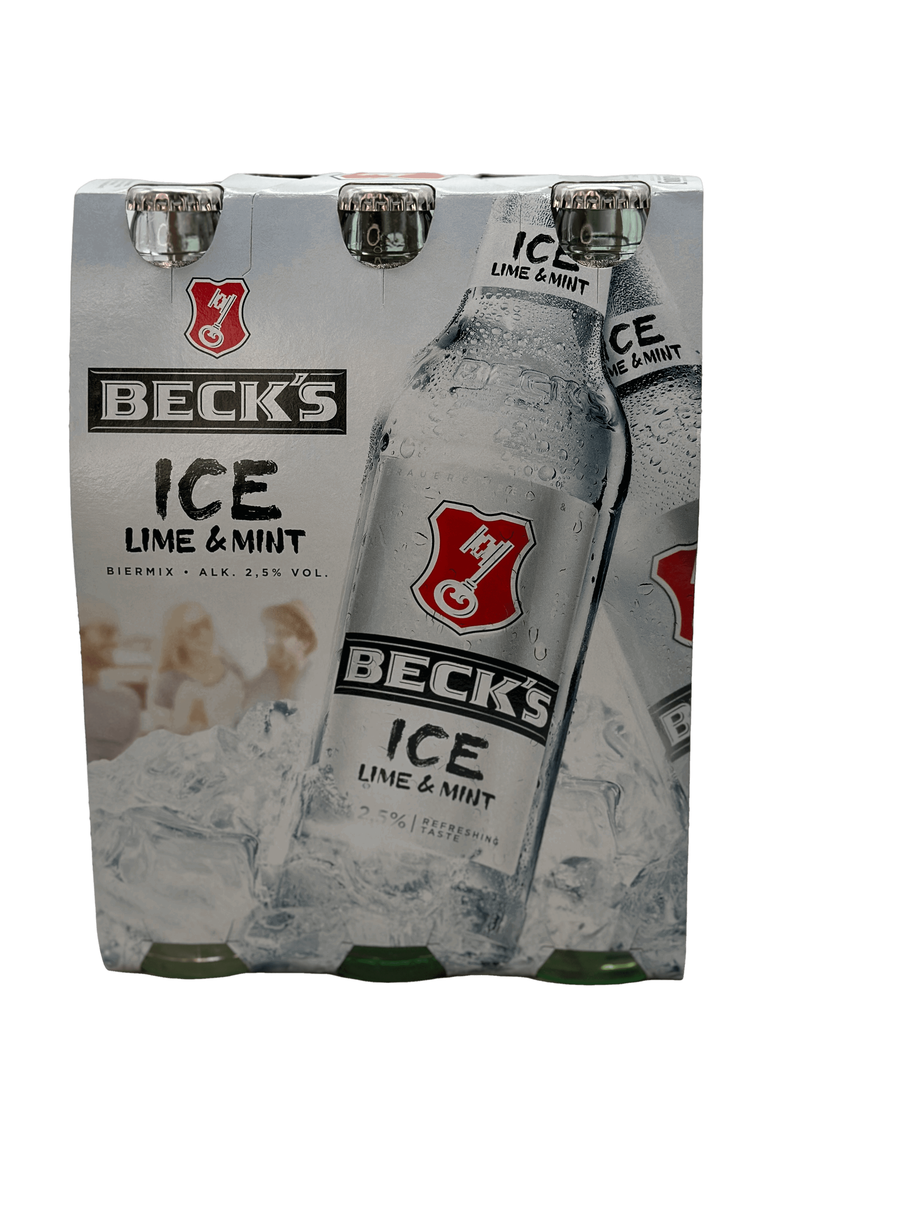 Beck's Ice Lime & Mint 6 x 0.33l Glas