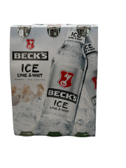 Beck's Ice Lime & Mint 6 x 0.33l Glas