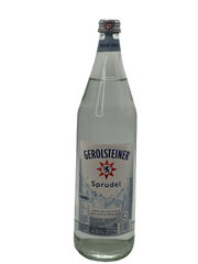 Gerolsteiner Mineralwasser Sprudel 6 x 1l Glas