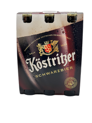 Köstritzer Schwarzbier 6 x 0.33l Glas