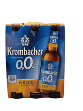 Krombacher Alkoholfrei 6 x 0.33l Glas