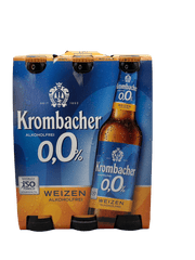 Krombacher Alkoholfrei 6 x 0.33l Glas