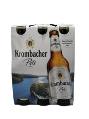 Krombacher Pils 6 x 0.33l Glas