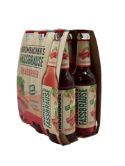 Krombacher's Fassbrause Rhabarber Alkoholfrei 6 x 0.33l Glas