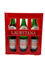 Lauretana Mineralwasser (ohne Kohlensäure) 6 x 1l Glas