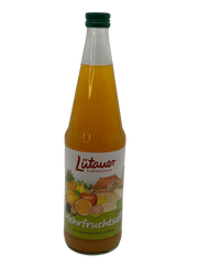 Lütauer Mehrfruchtsaft 6 x 0.7l Glas