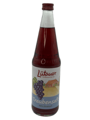 Lütauer Traubensaft 6 x 0.7l Glas