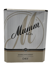 Mumm & Co Jahrgangssekt Dry 0.75l Glas