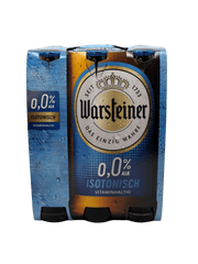 Warsteiner 0.0% Alk Isotonisch 6 x 0.33l Glas