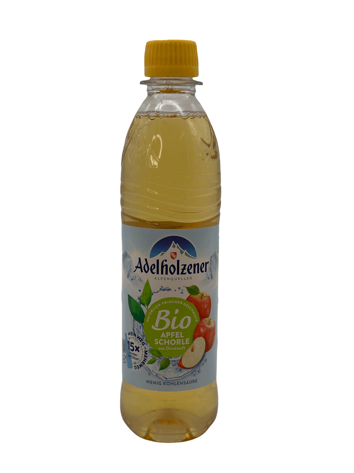 Adelholzener Bio Apfelschorle 12 x 0.5l PET