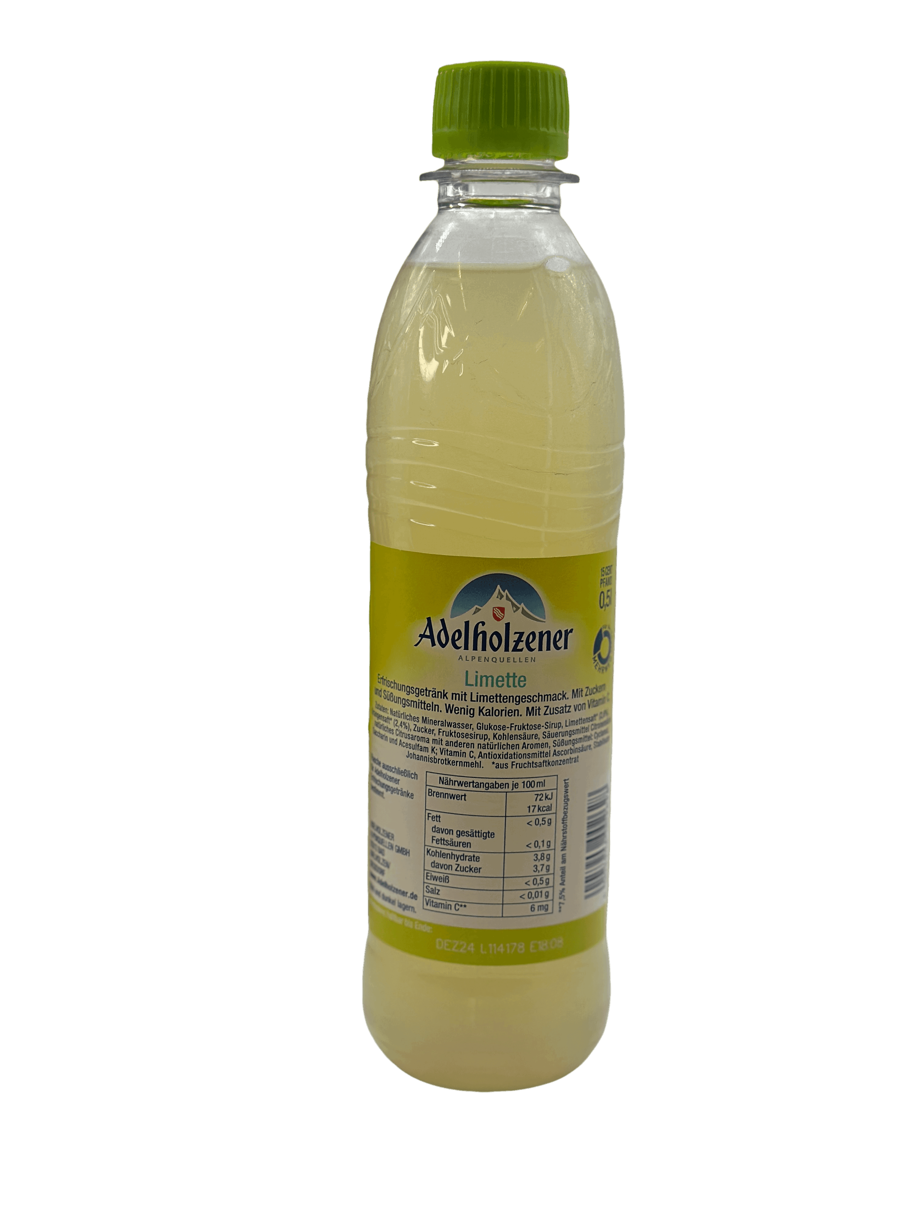 Adelholzener Limette 12 x 0.5l PET