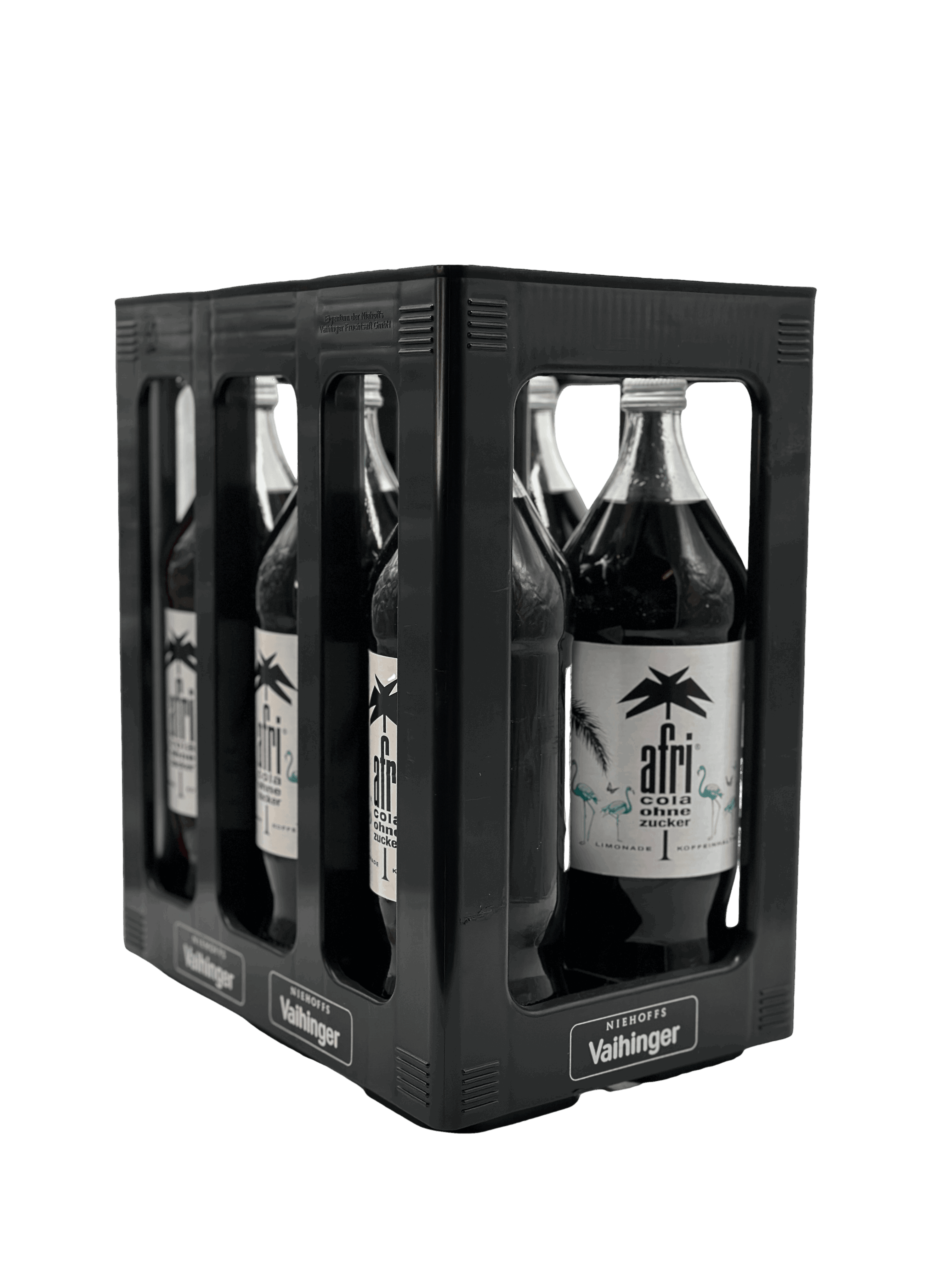afri cola Limonade ohne zucker 6 x 1.0l Glas