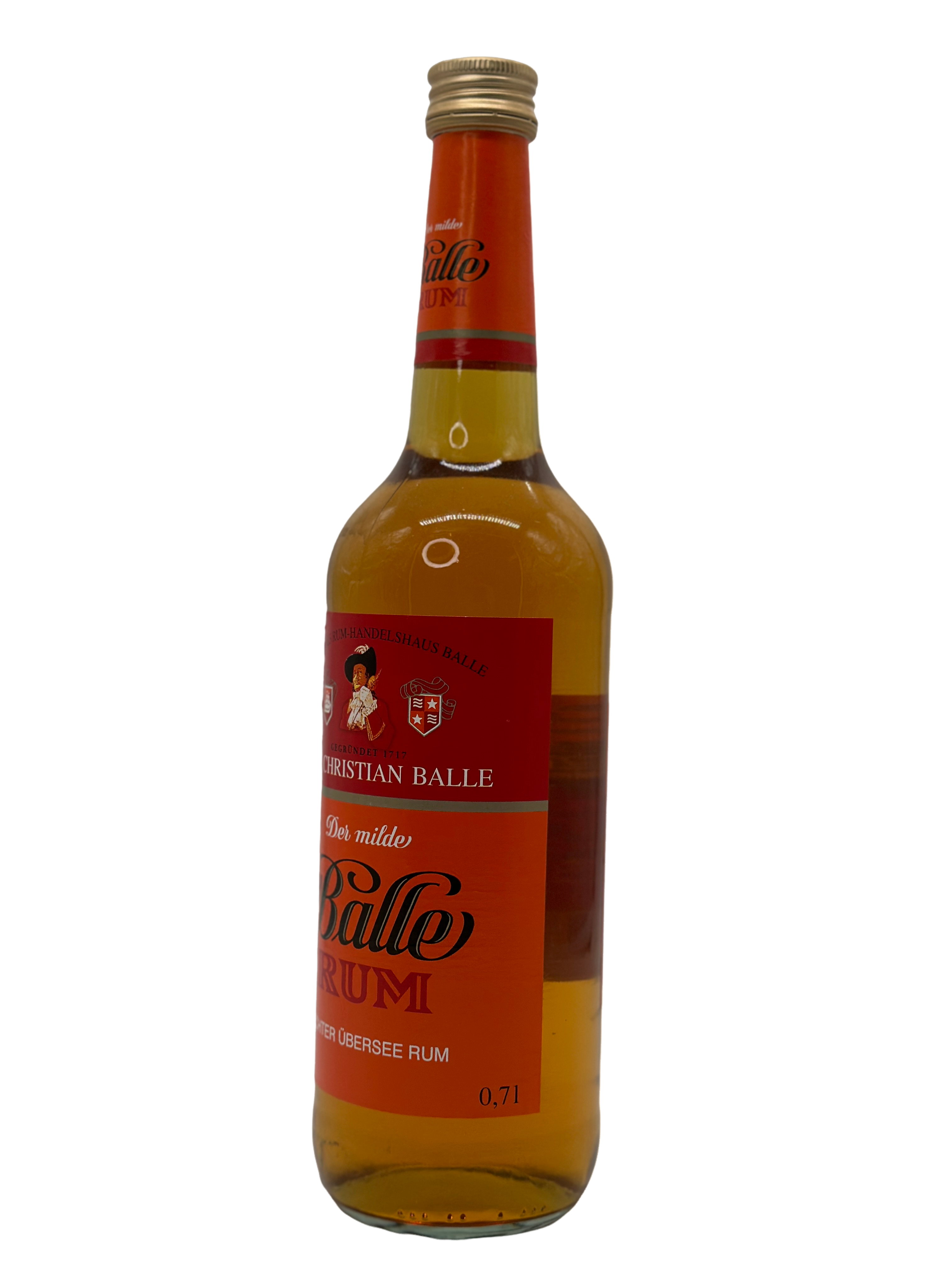 Christian Balle Balle Rum 0.7l Glas