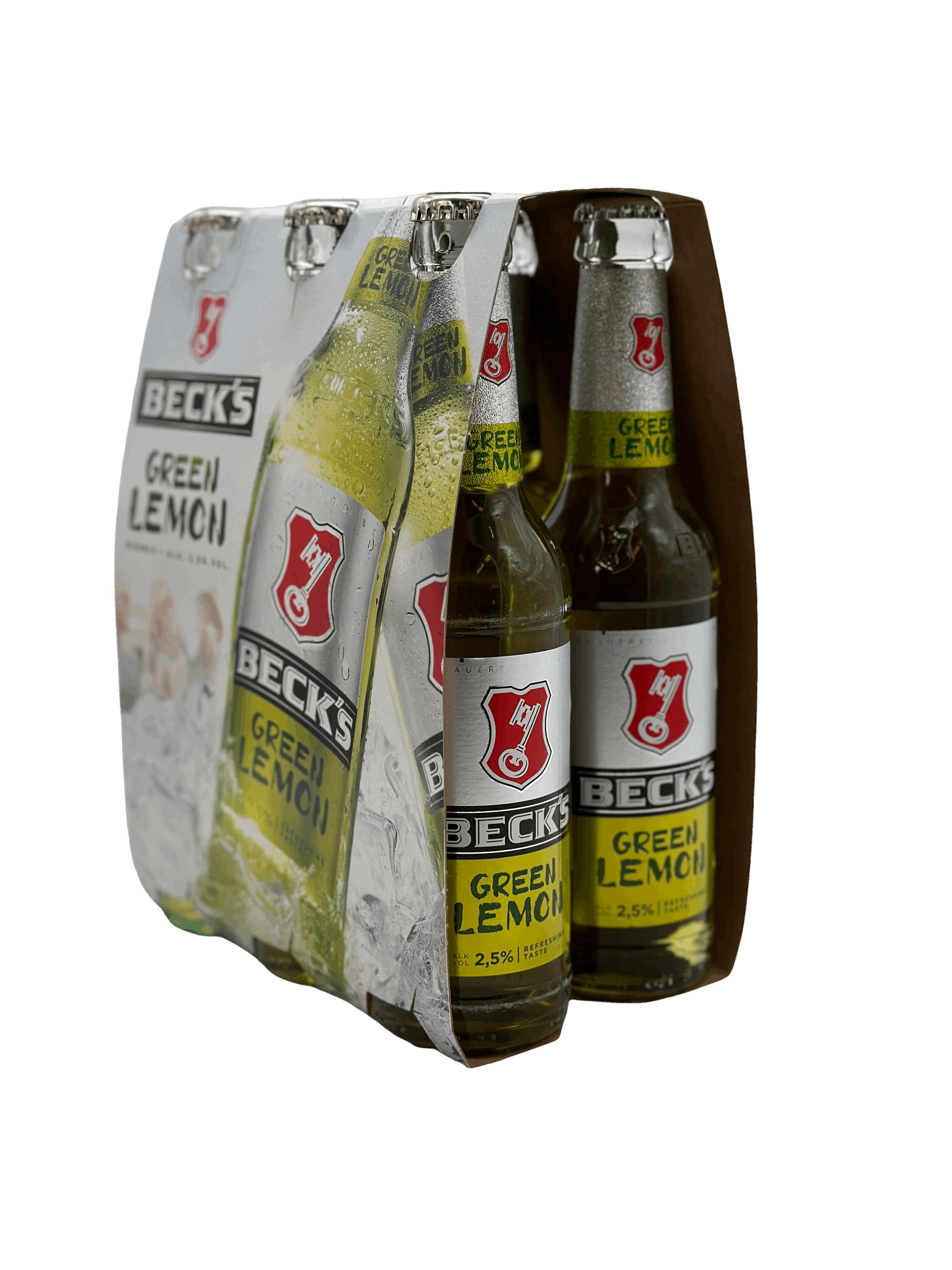 Beck's Green Lemon 6 x 0.33l Glas