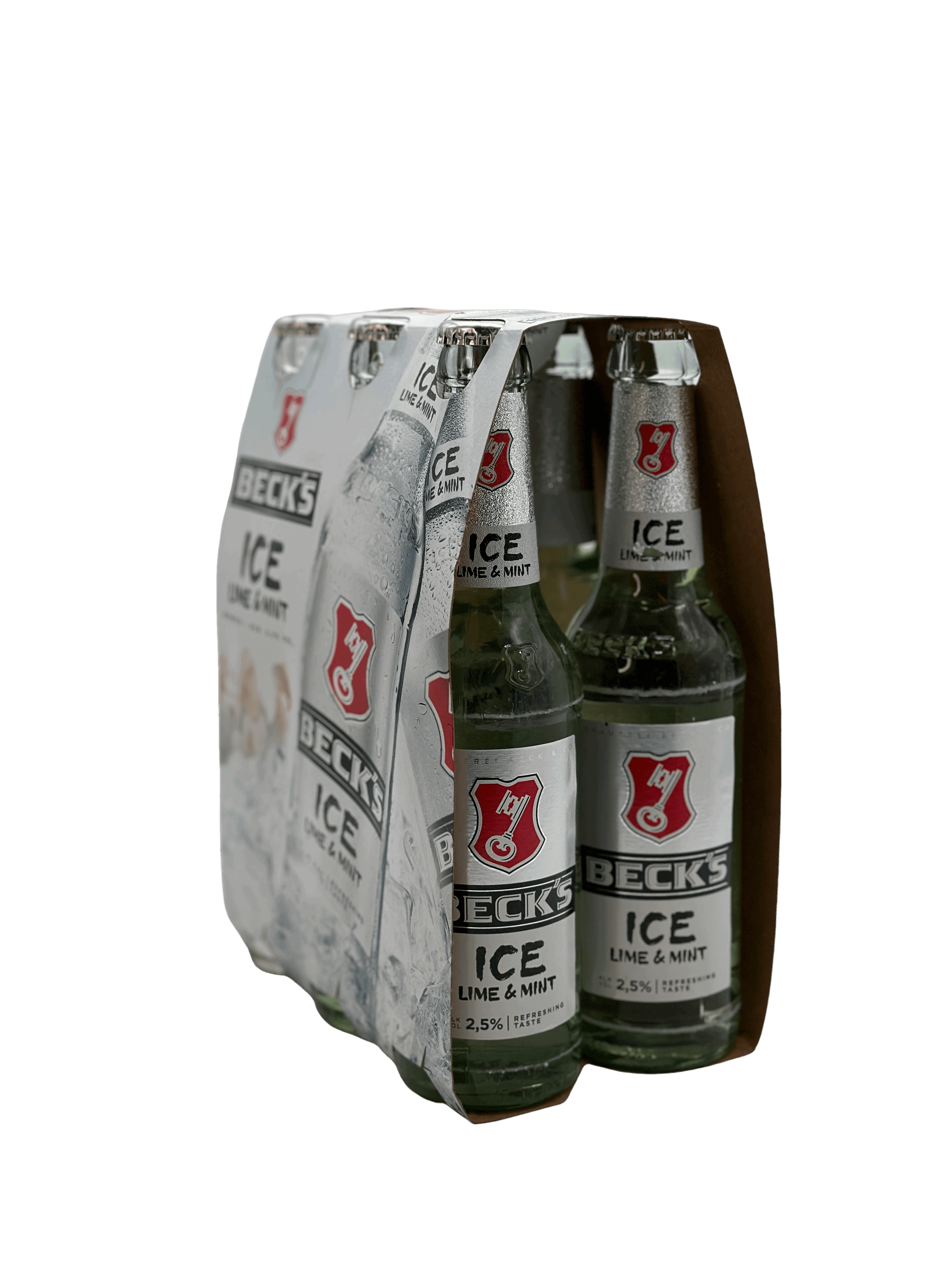 Beck's Ice Lime & Mint 6 x 0.33l Glas