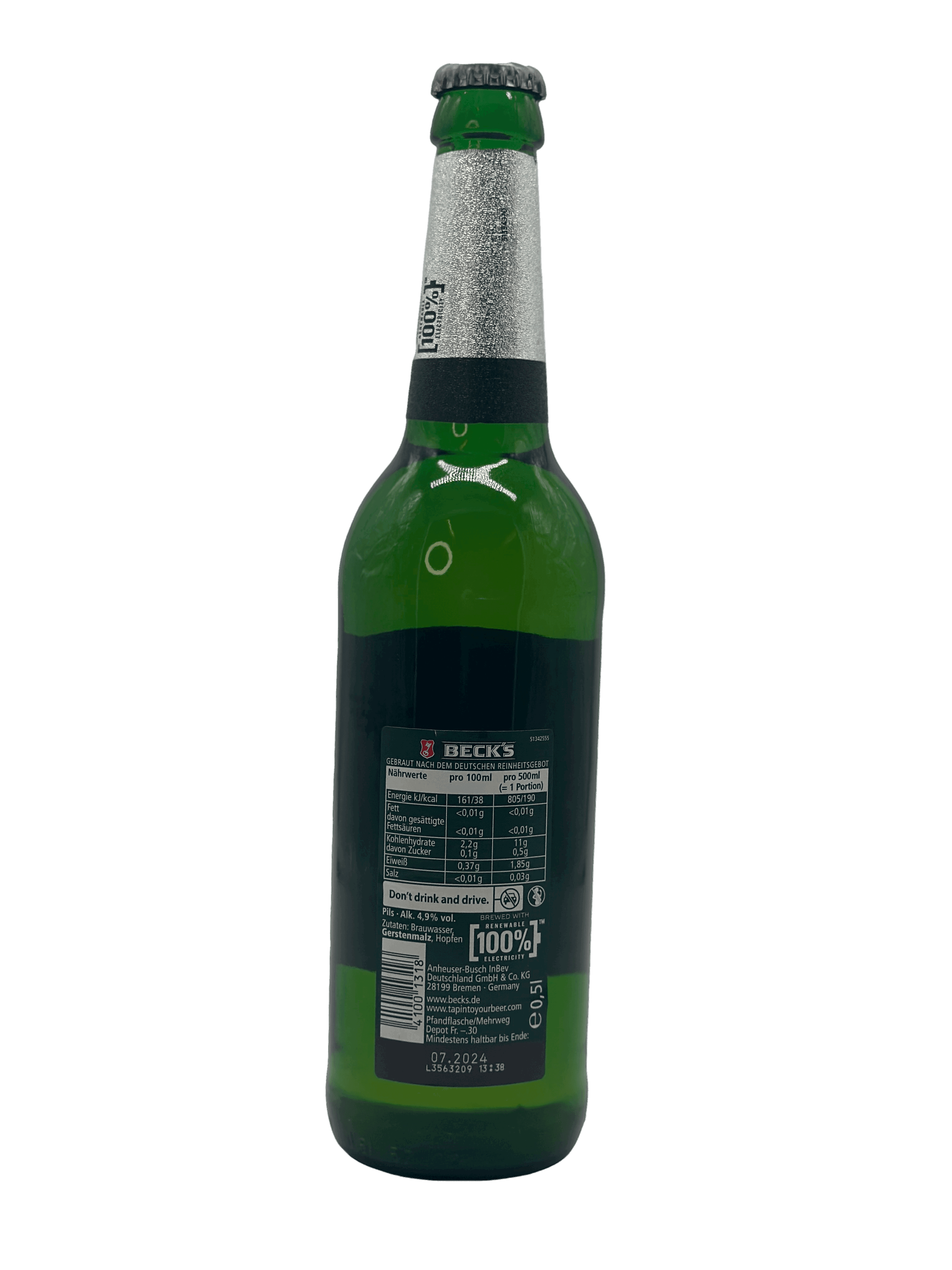 Beck's Original 20 x 0.5l Glas