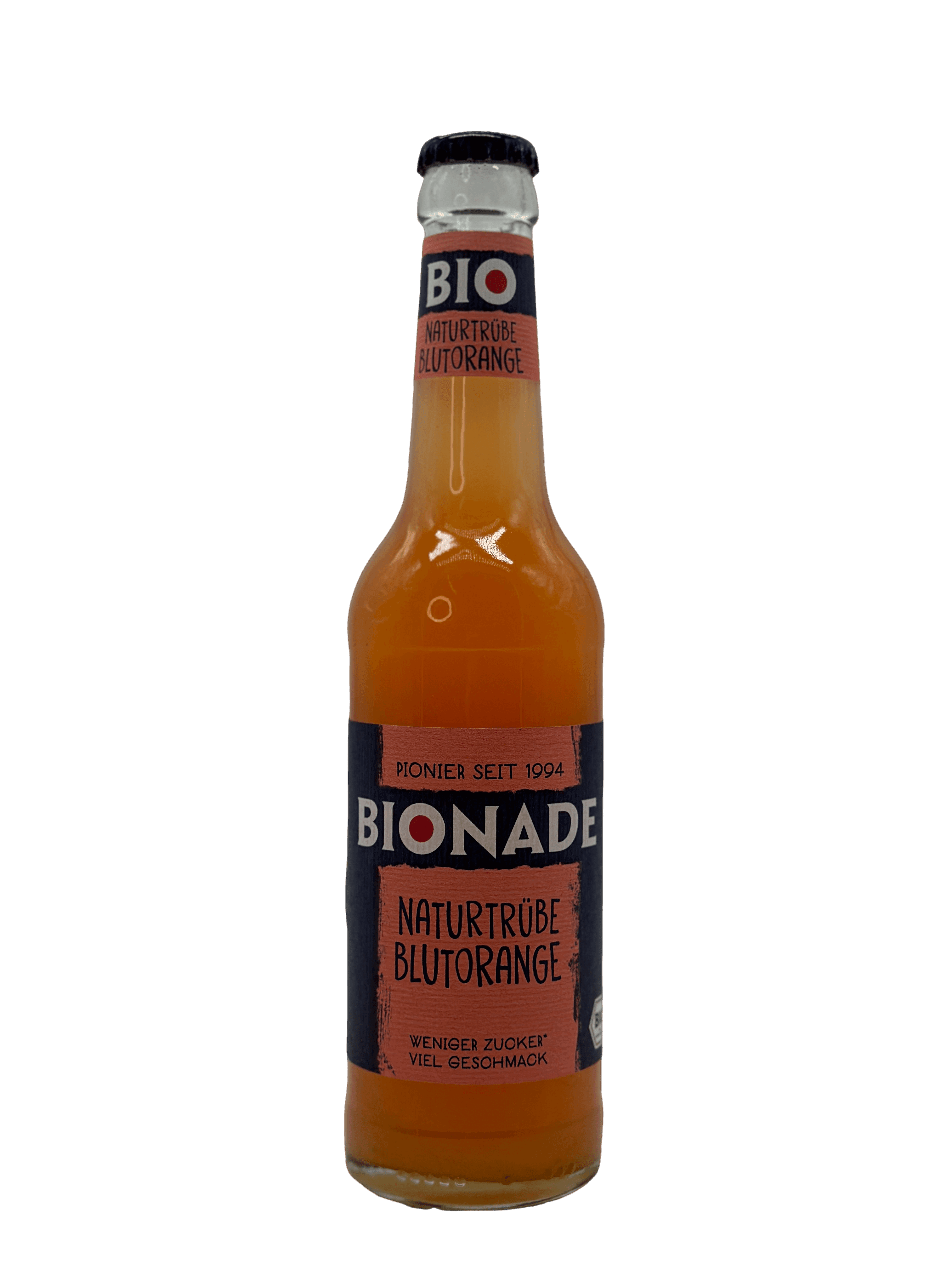 Bionade Naturtrübe Blutorange 12 x 0.33l Glas