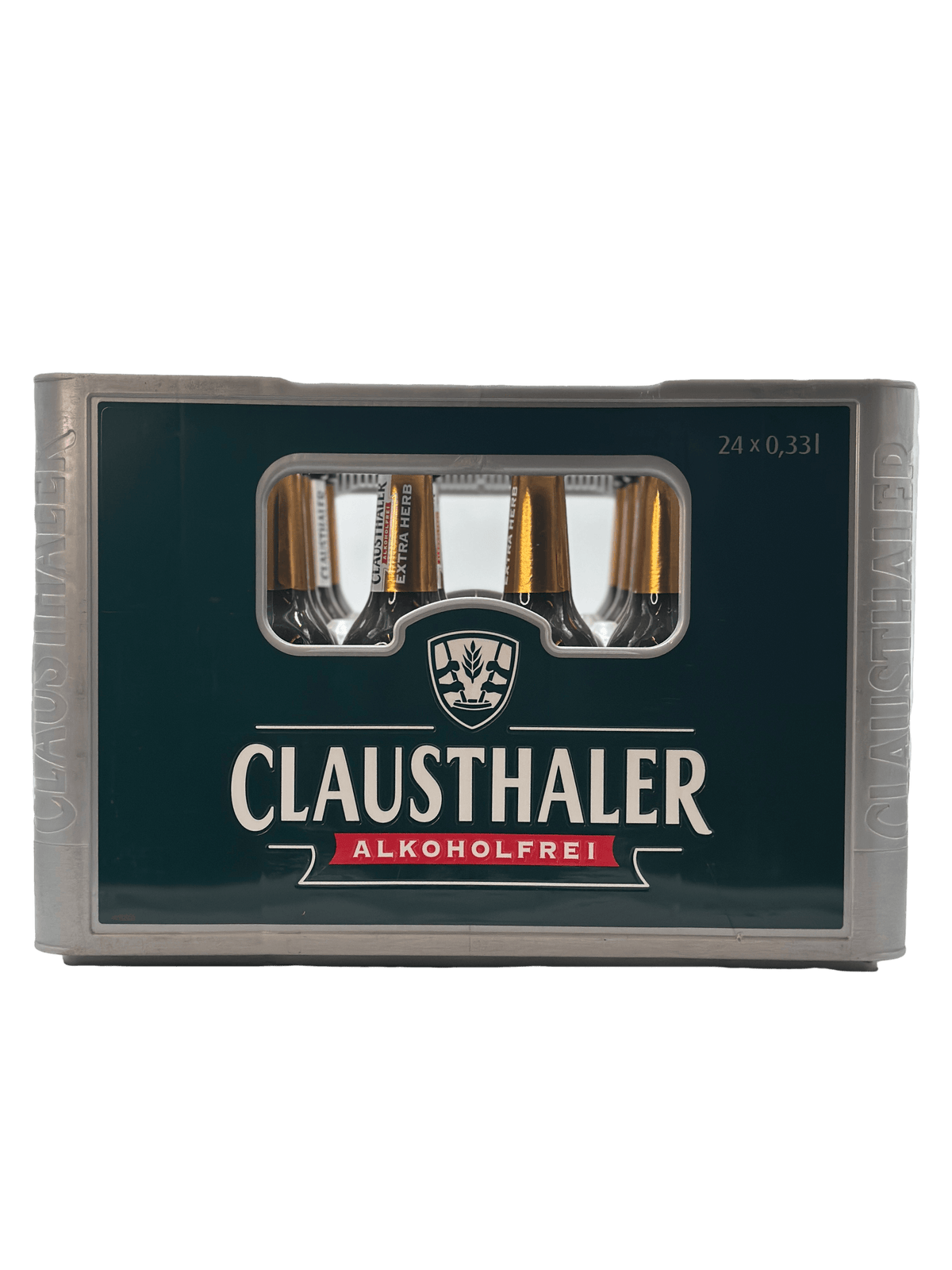 Clausthaler Alkoholfrei 24 x 0.33l Glas