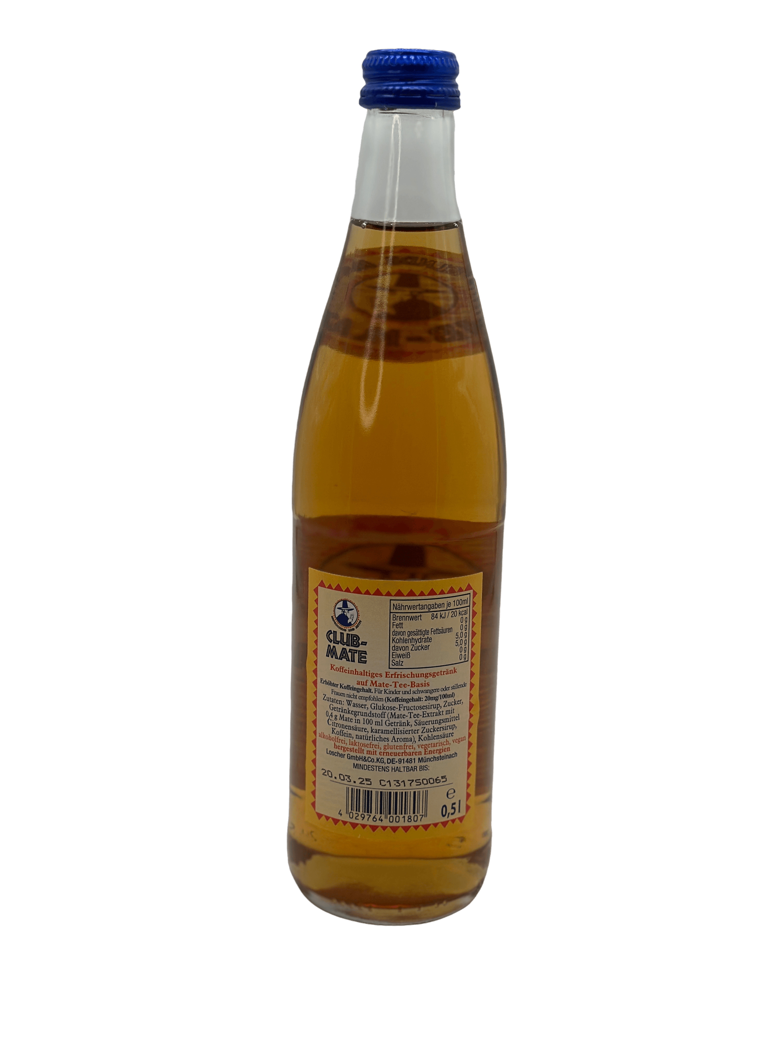 Club-Mate Original 20 x 0.5l Glas