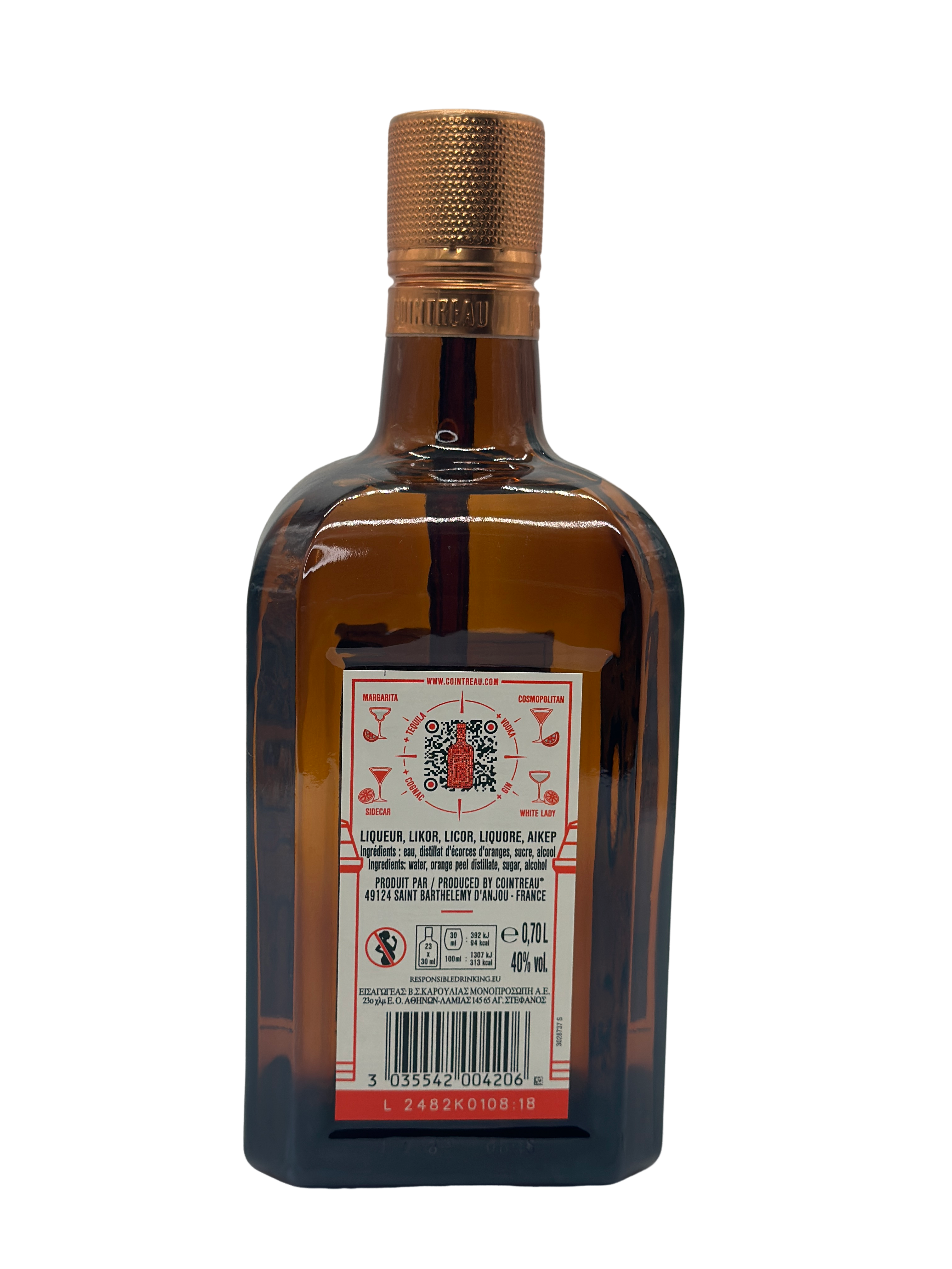 Cointreau L'unique 0.7l Glas