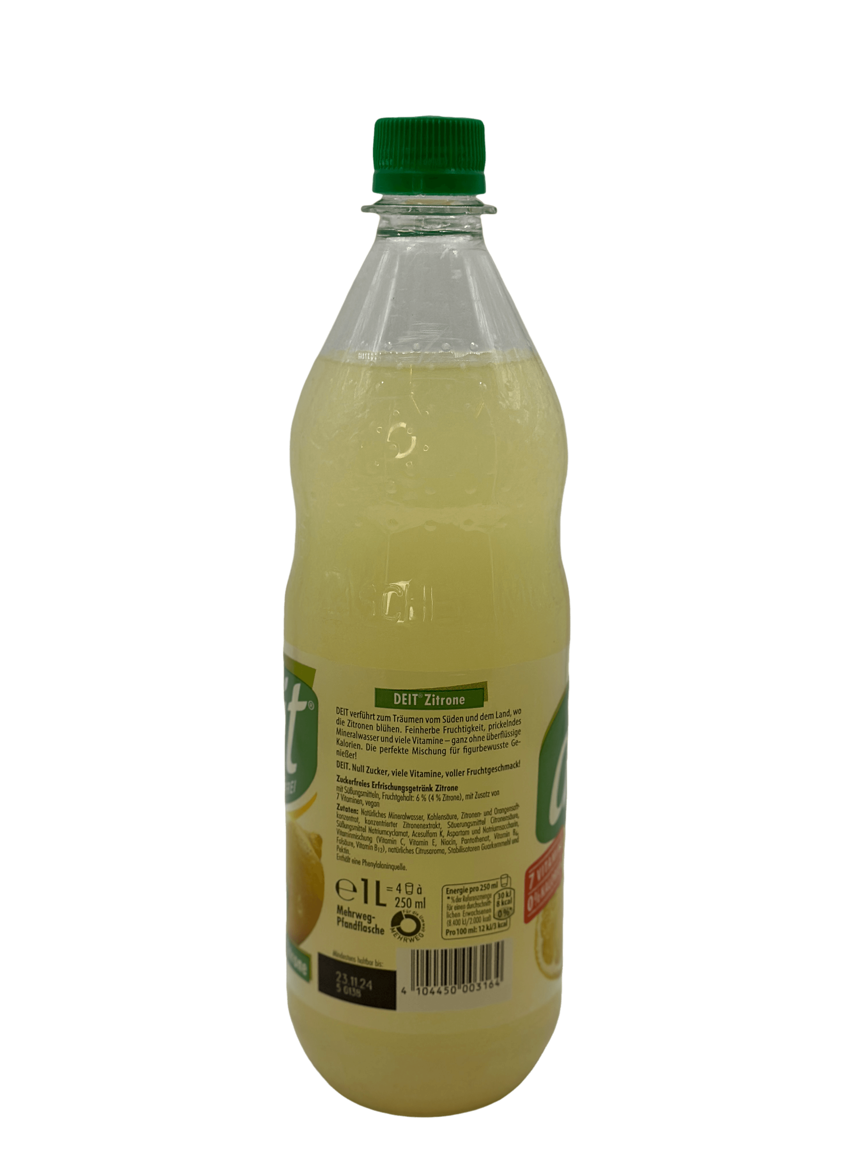 Deit Zuckerfrei Zitrone 12 x 1.0l PET