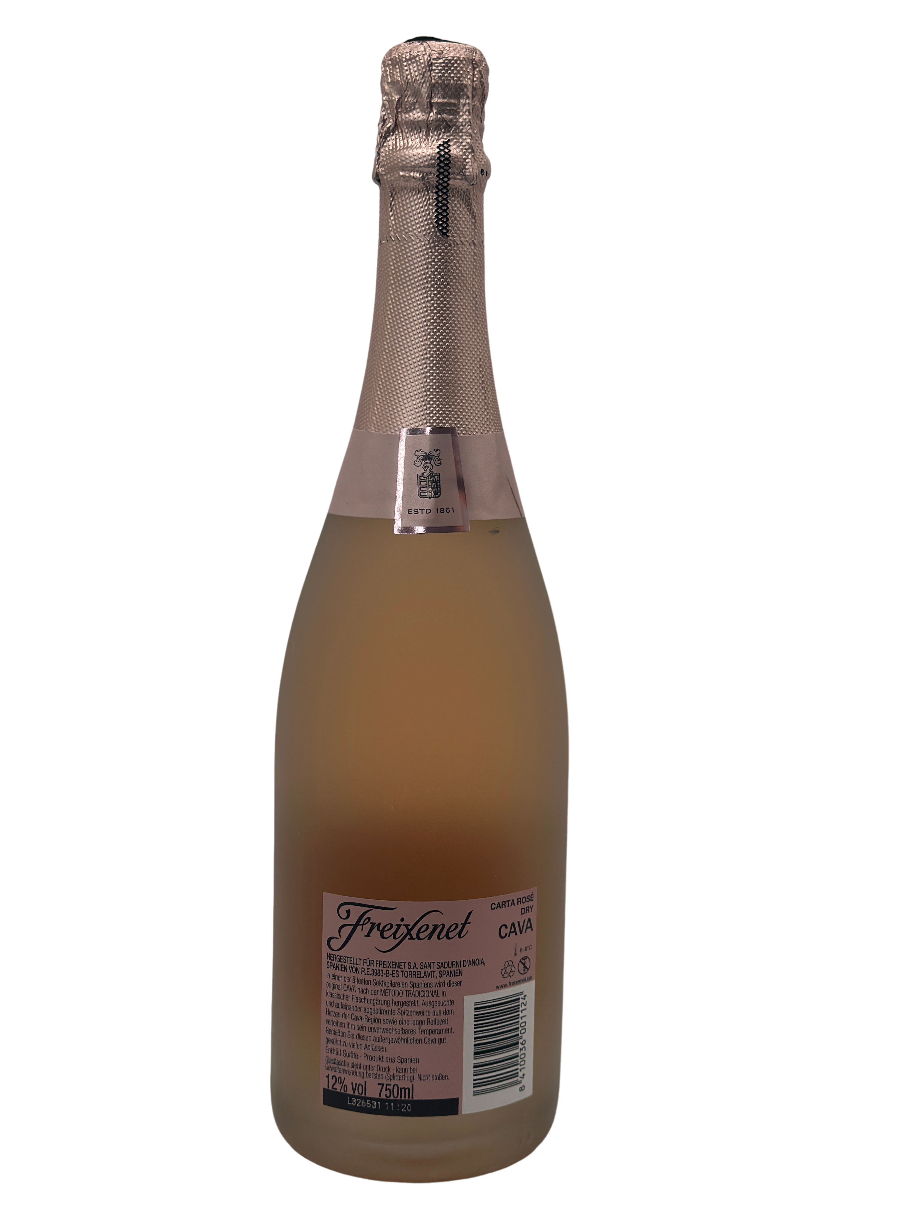 Freixenet Carta Rosé 0.75l Glas