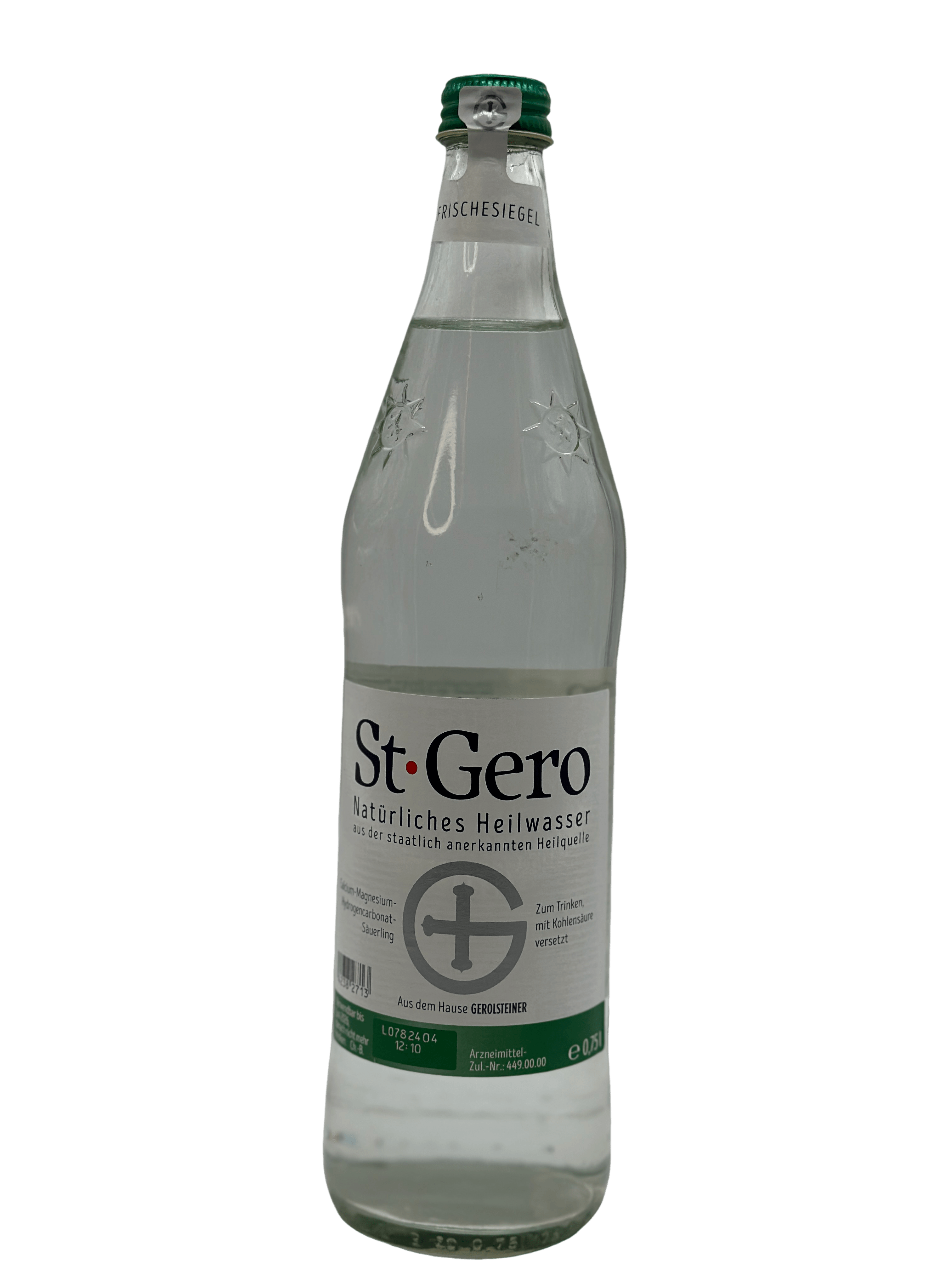 Gerolsteiner Heilwasser 12 x 0.75l Glas