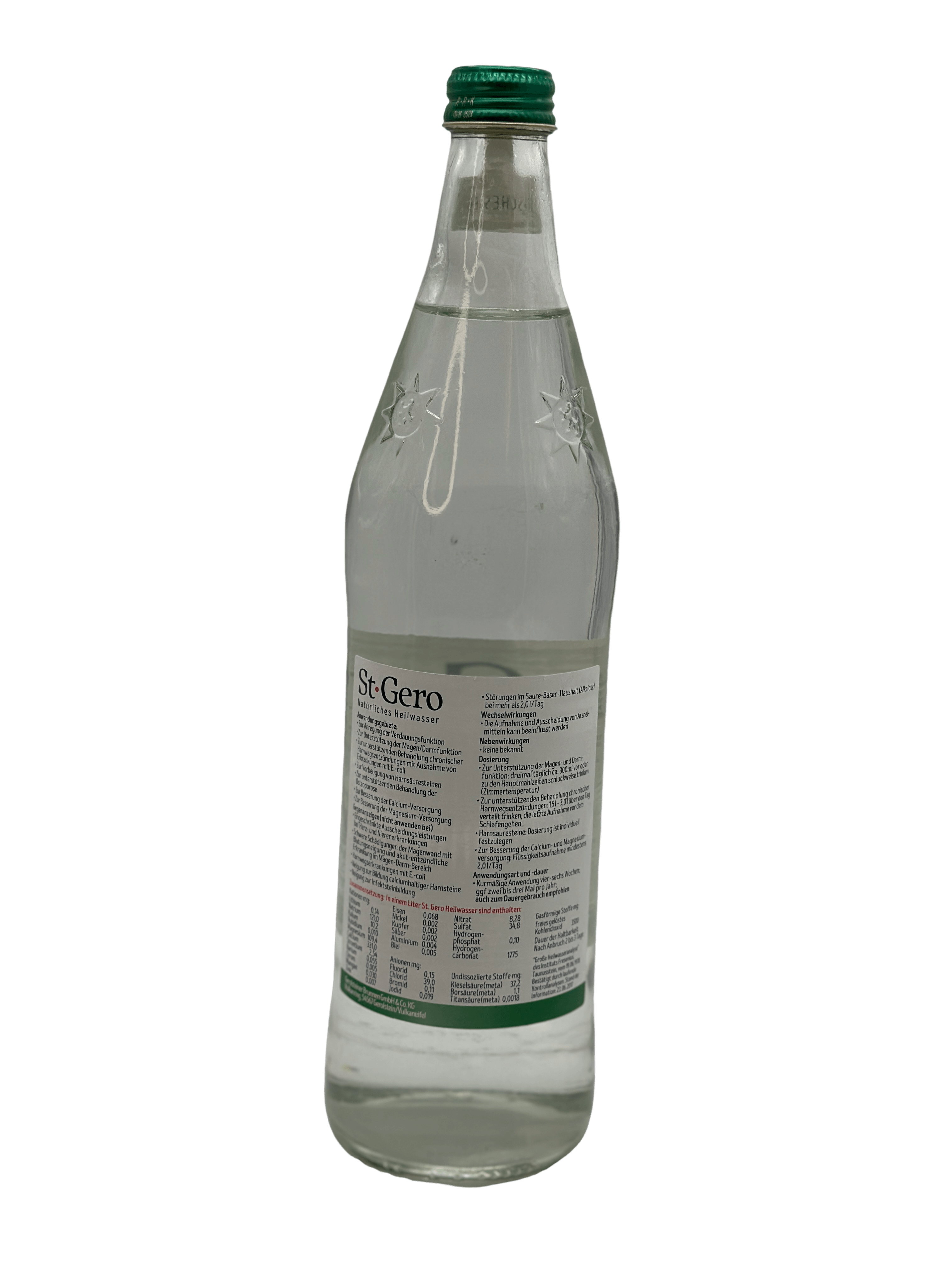 Gerolsteiner Heilwasser 12 x 0.75l Glas