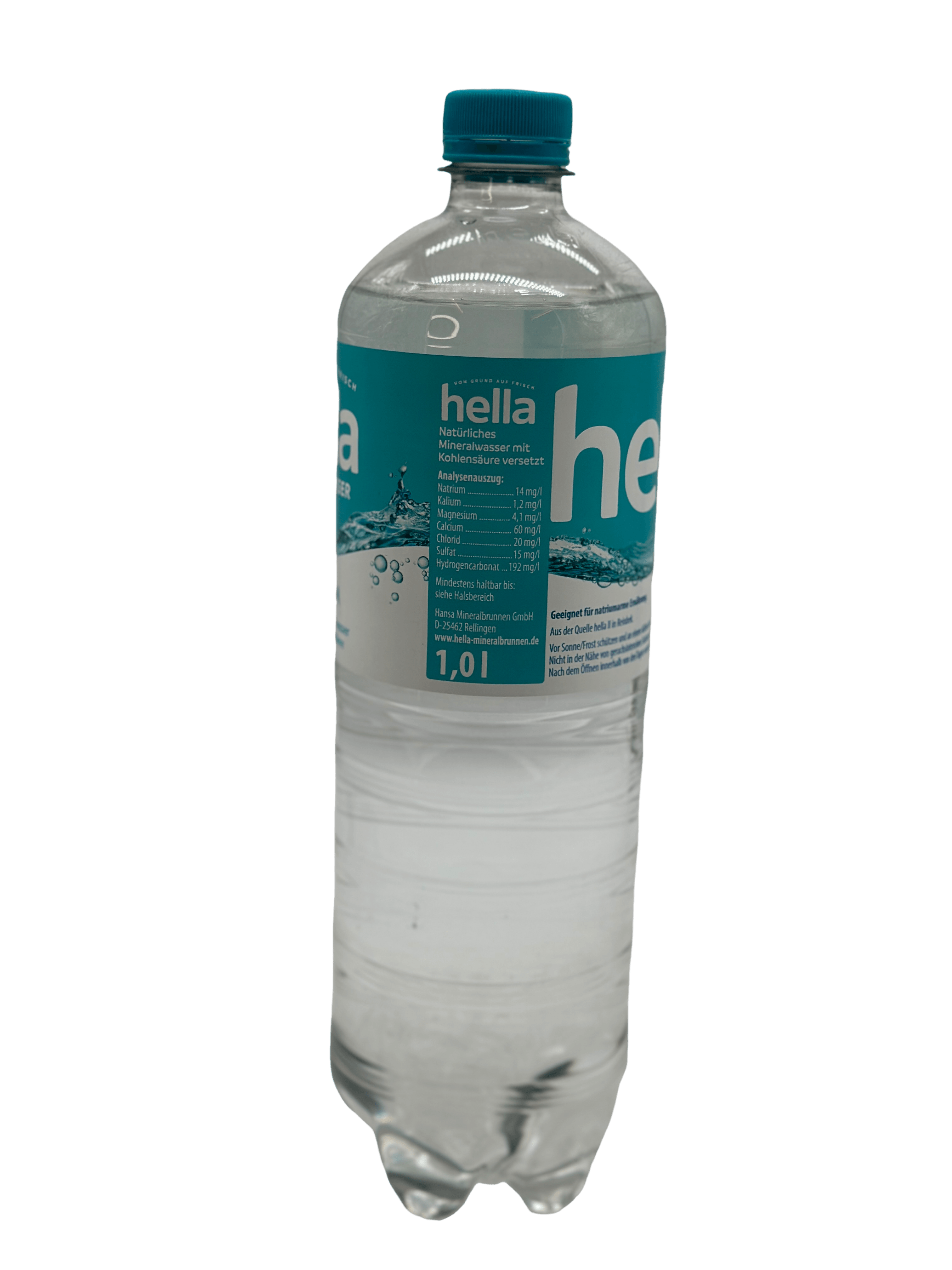 hella Mineralwasser Medium 12 x 1.0l PET
