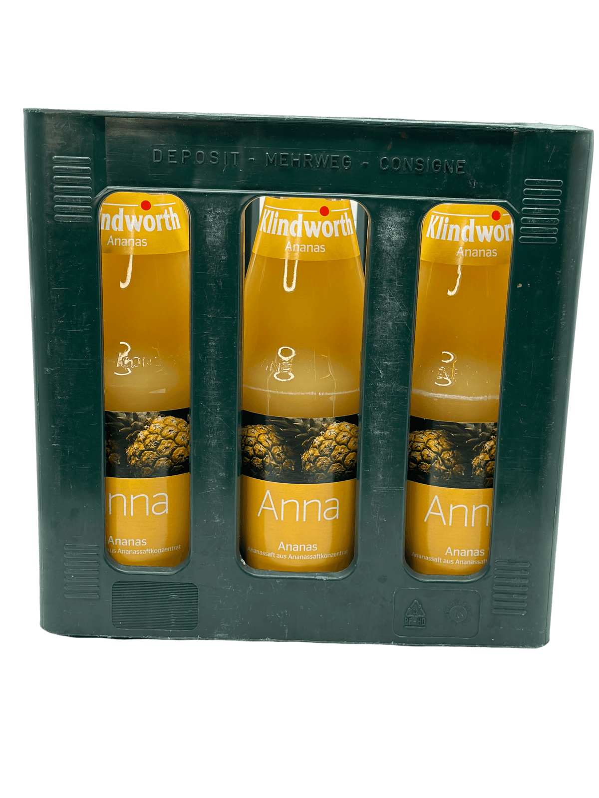 Klindworth Ananassaft 6 x 1l Glas