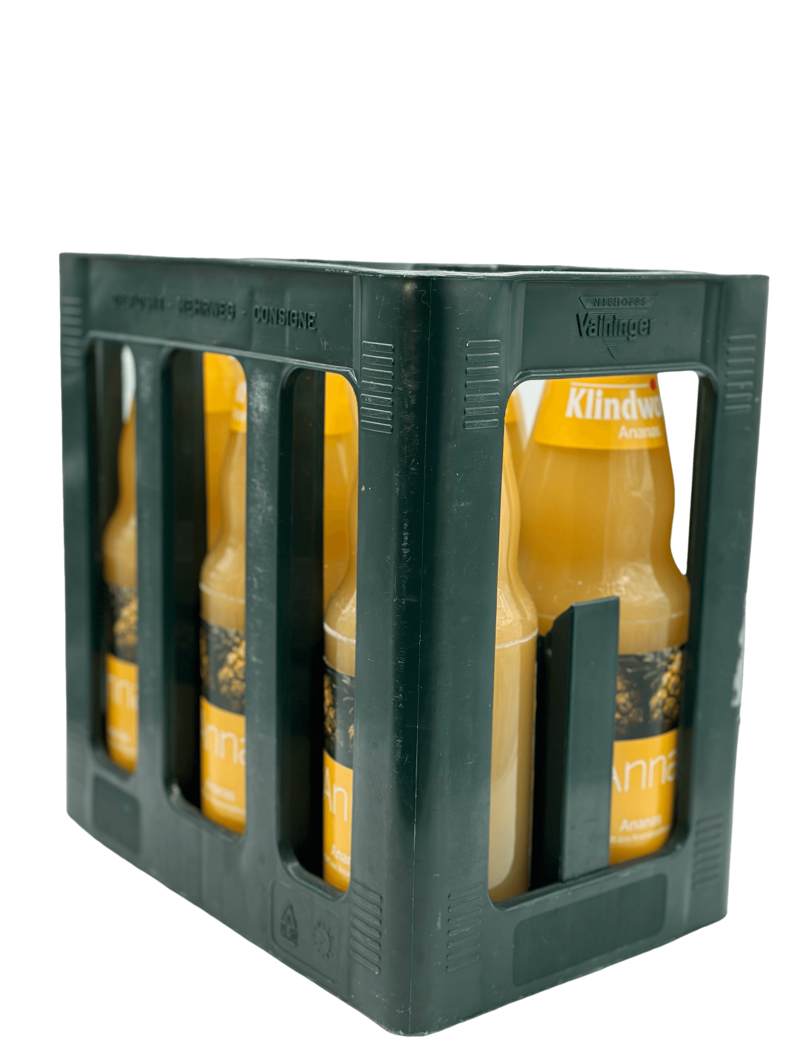 Klindworth Ananassaft 6 x 1l Glas