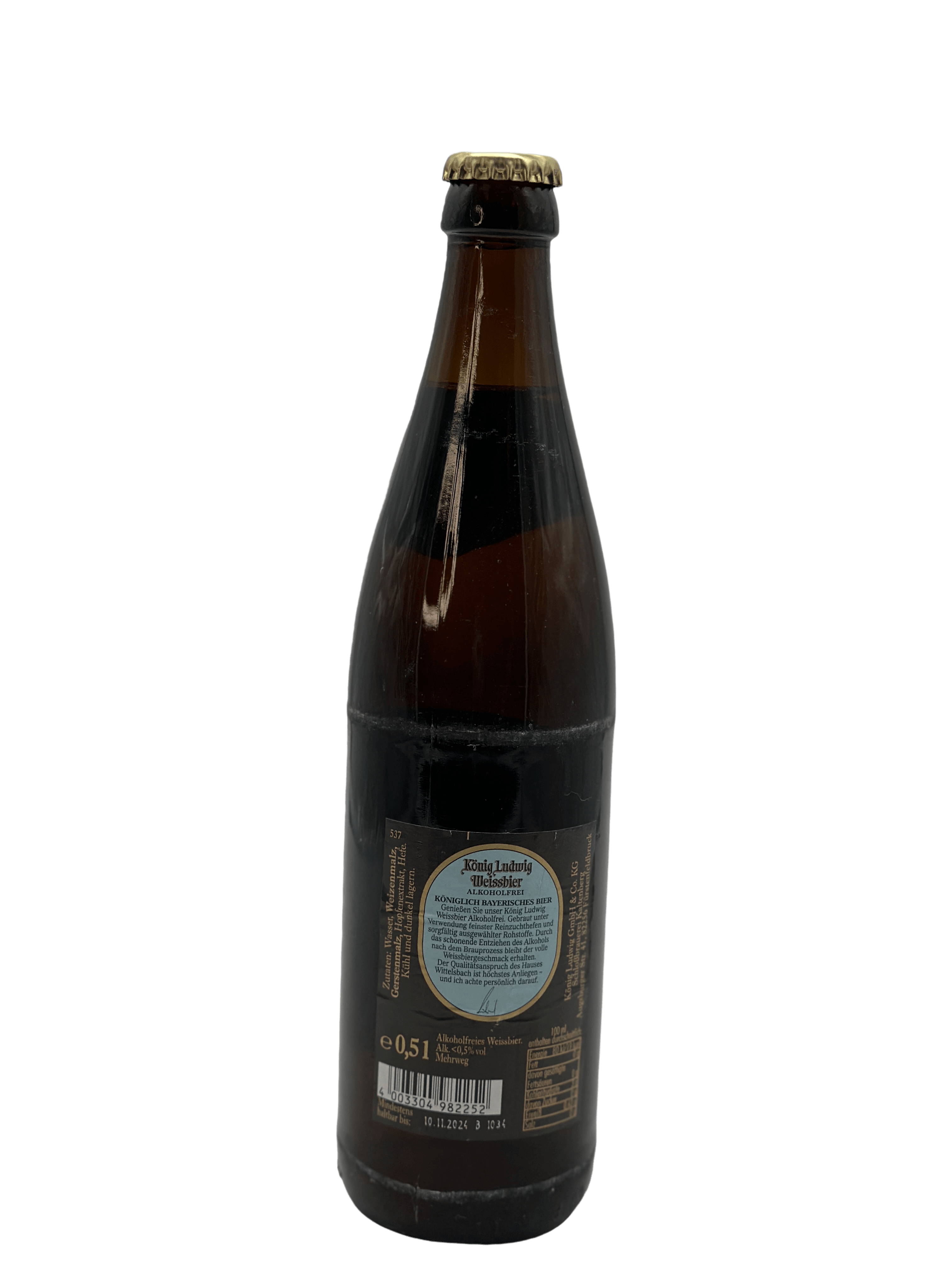 König Ludwig Alkoholfrei 20 x 0.5l Glas
