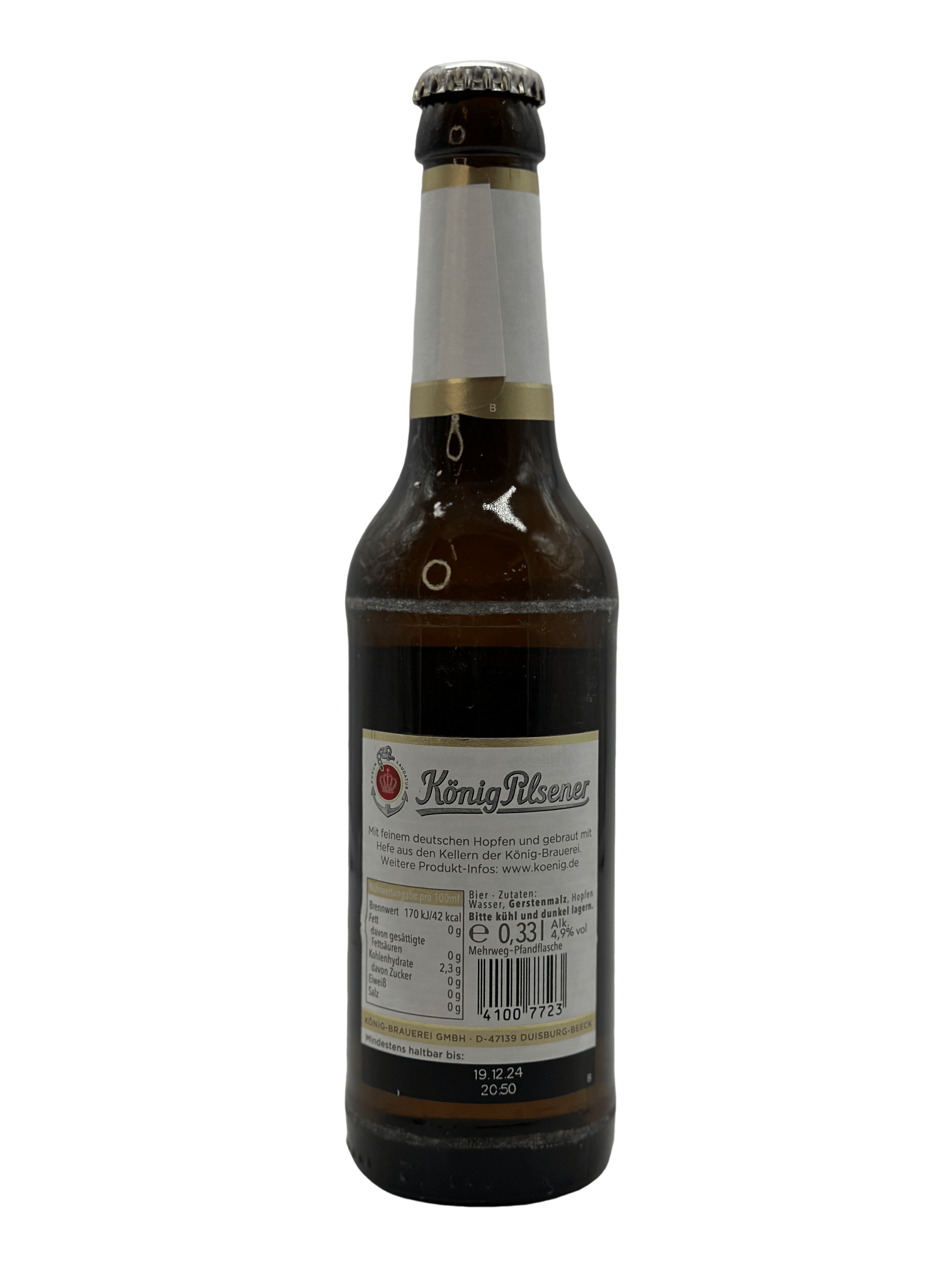 König Pilsener Pils 24 x 0.33l Glas