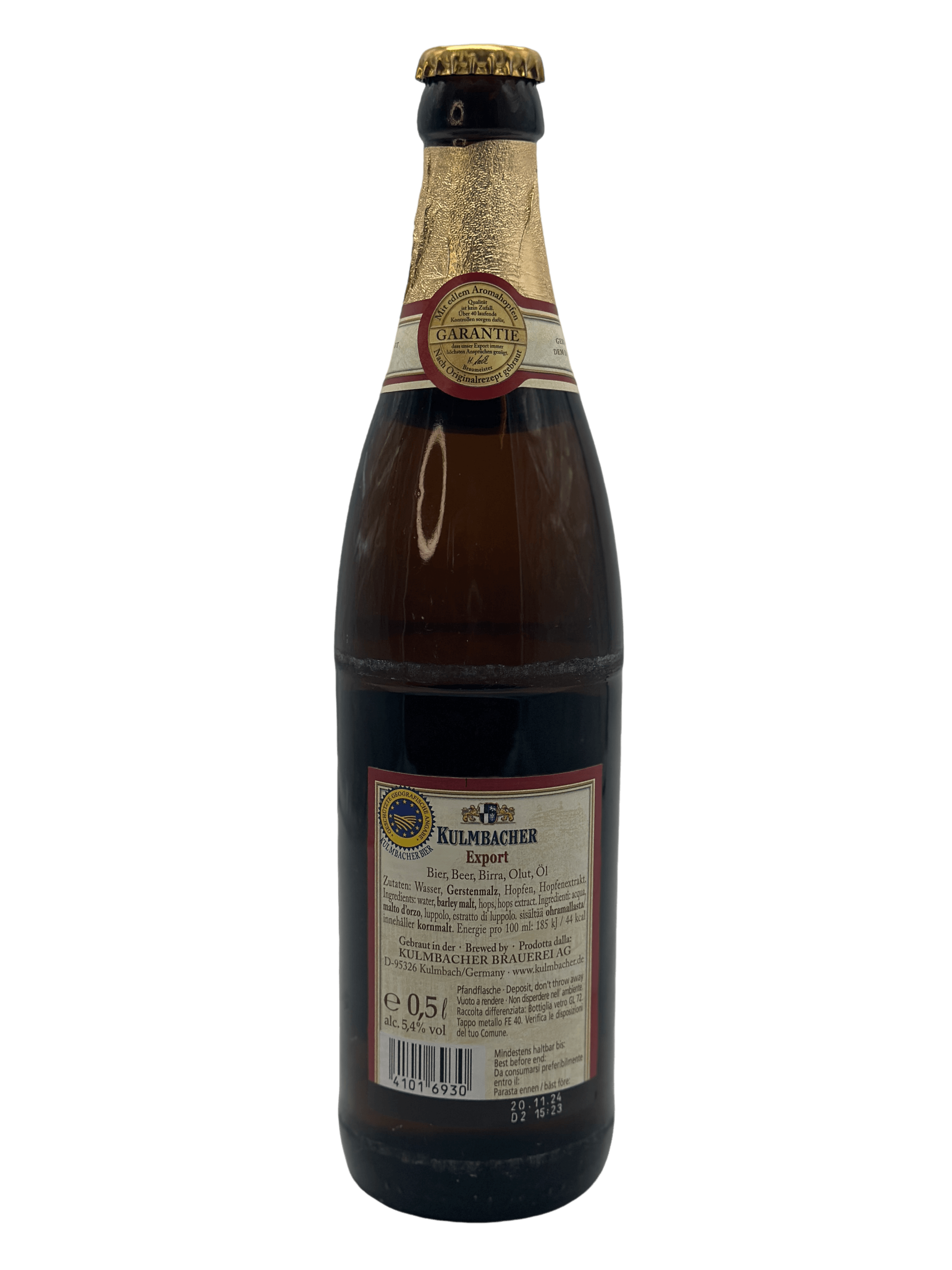 Kulmbacher Export 20 x 0.5l Glas