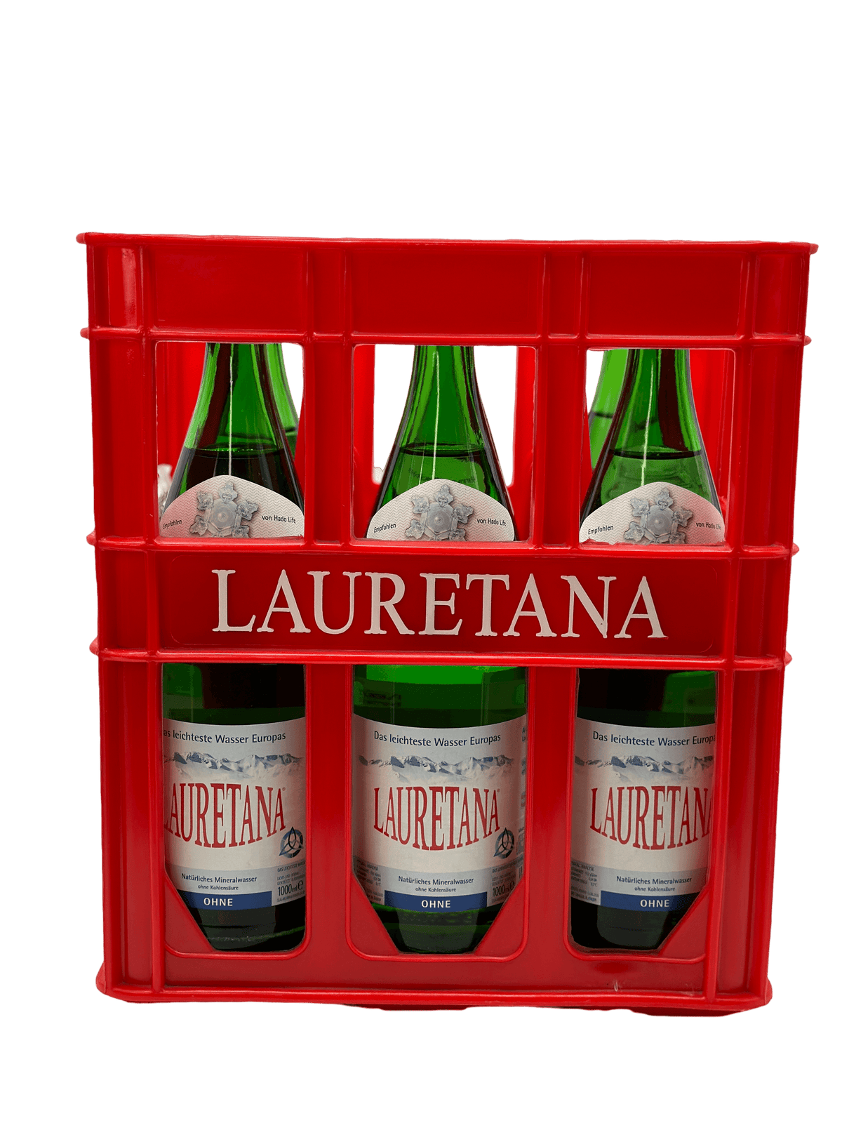 Lauretana Mineralwasser (ohne Kohlensäure) 6 x 1l Glas