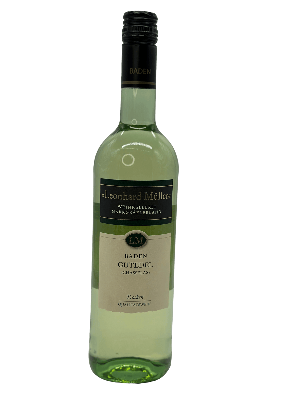 Leonhard Müller Baden Gutedel 0.75l Glas