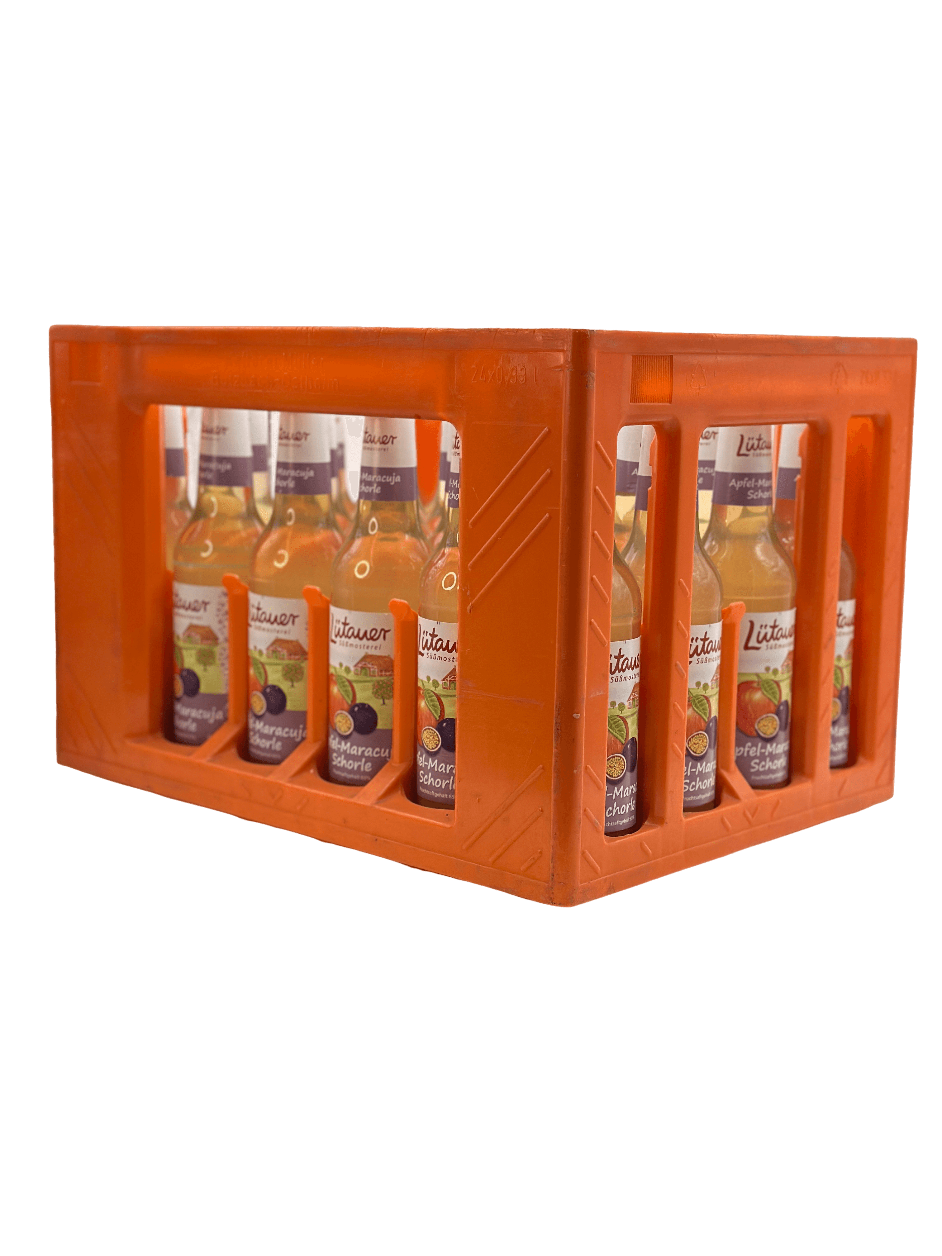 Lütauer Apfel-Maracuja Schorle 24 x 0.33l Glas