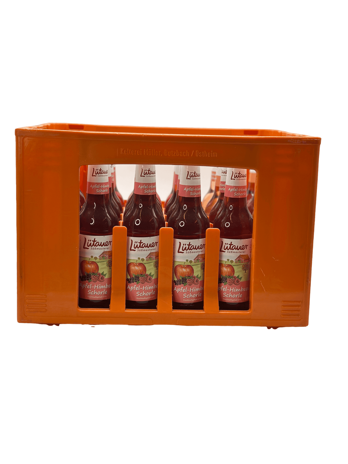 Lütauer Apfel-Himbeer Schorle 24 x 0.33l Glas