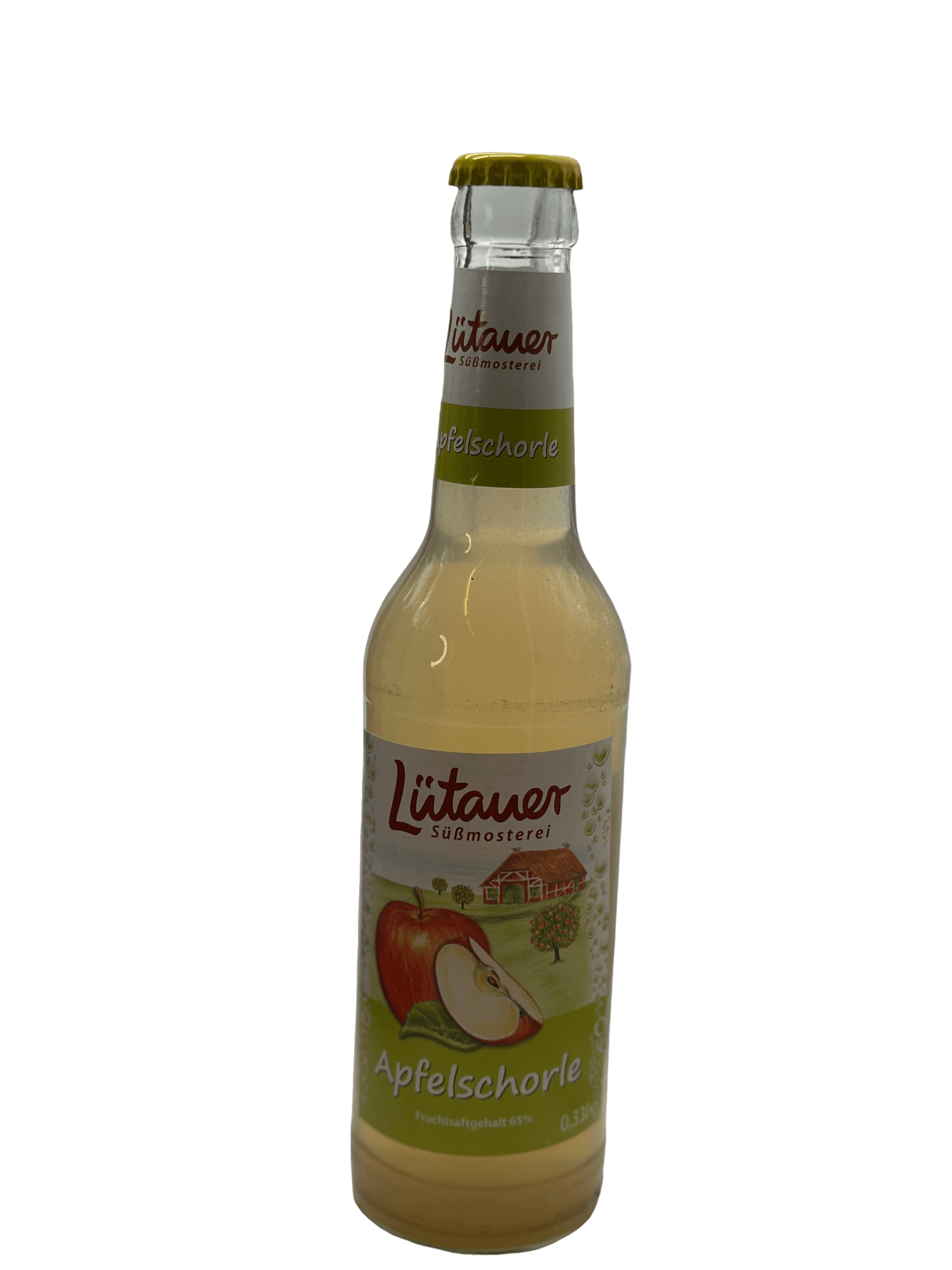 Lütauer Apfelschorle 24 x 0.33l Glas