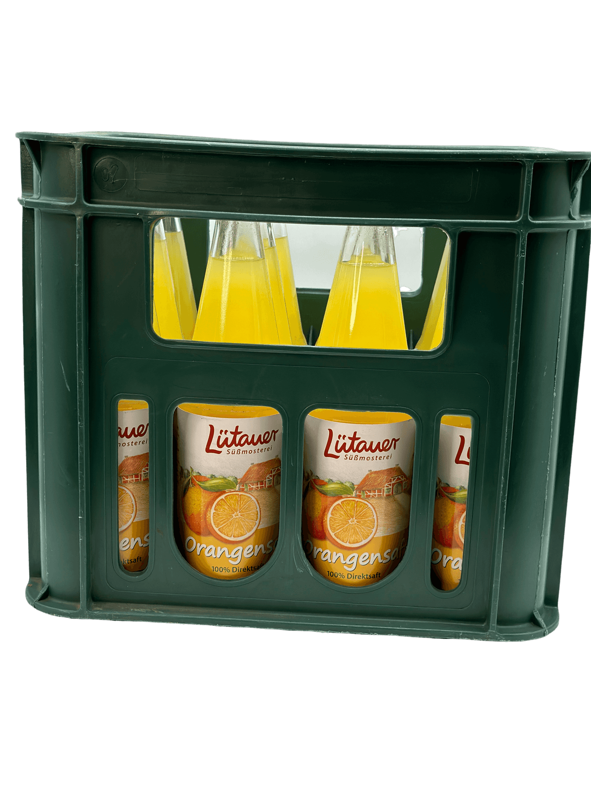 Lütauer Orangensaft 12 x 0.7l Glas