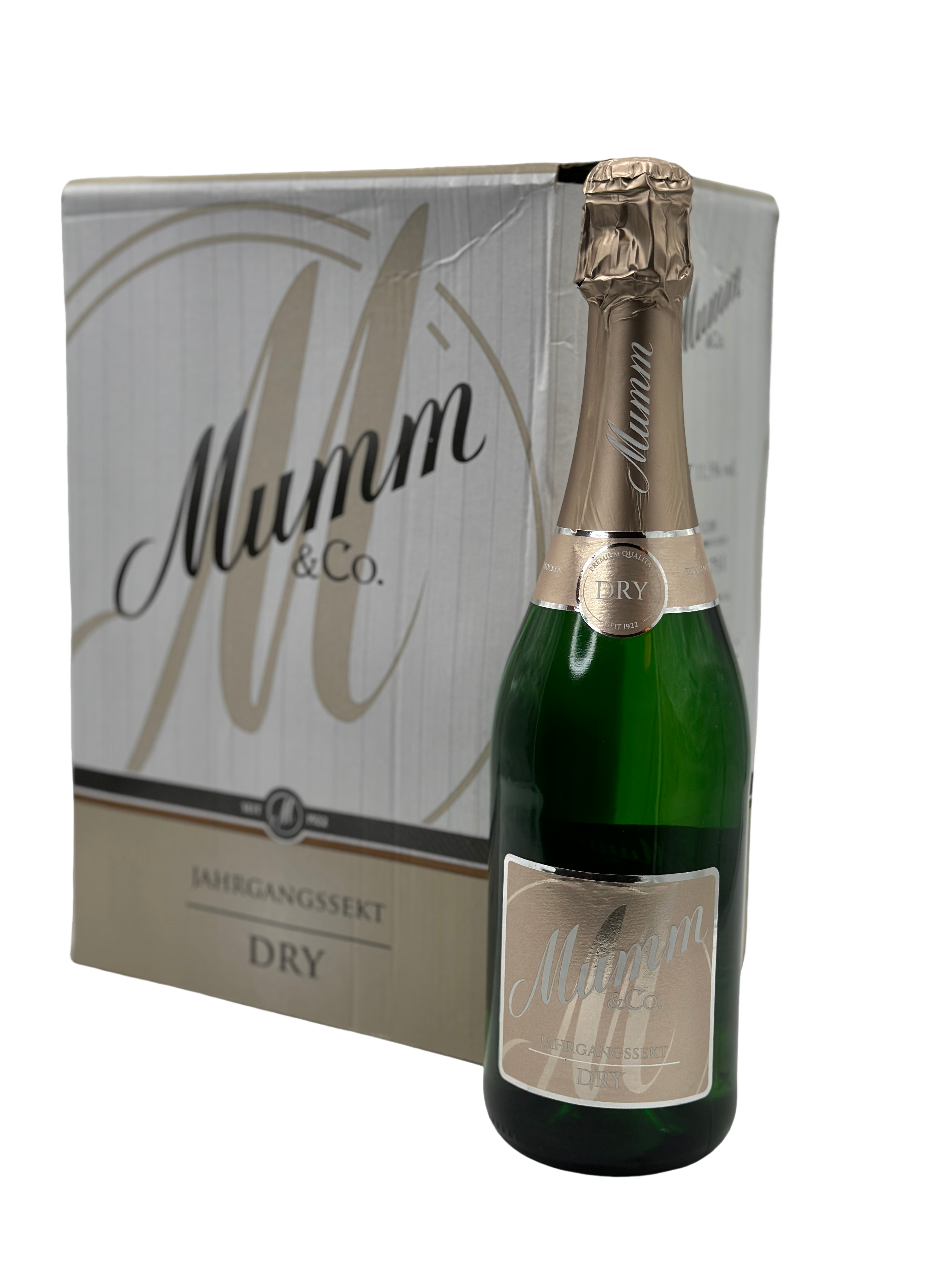 Mumm & Co Jahrgangssekt Dry 0.75l Glas
