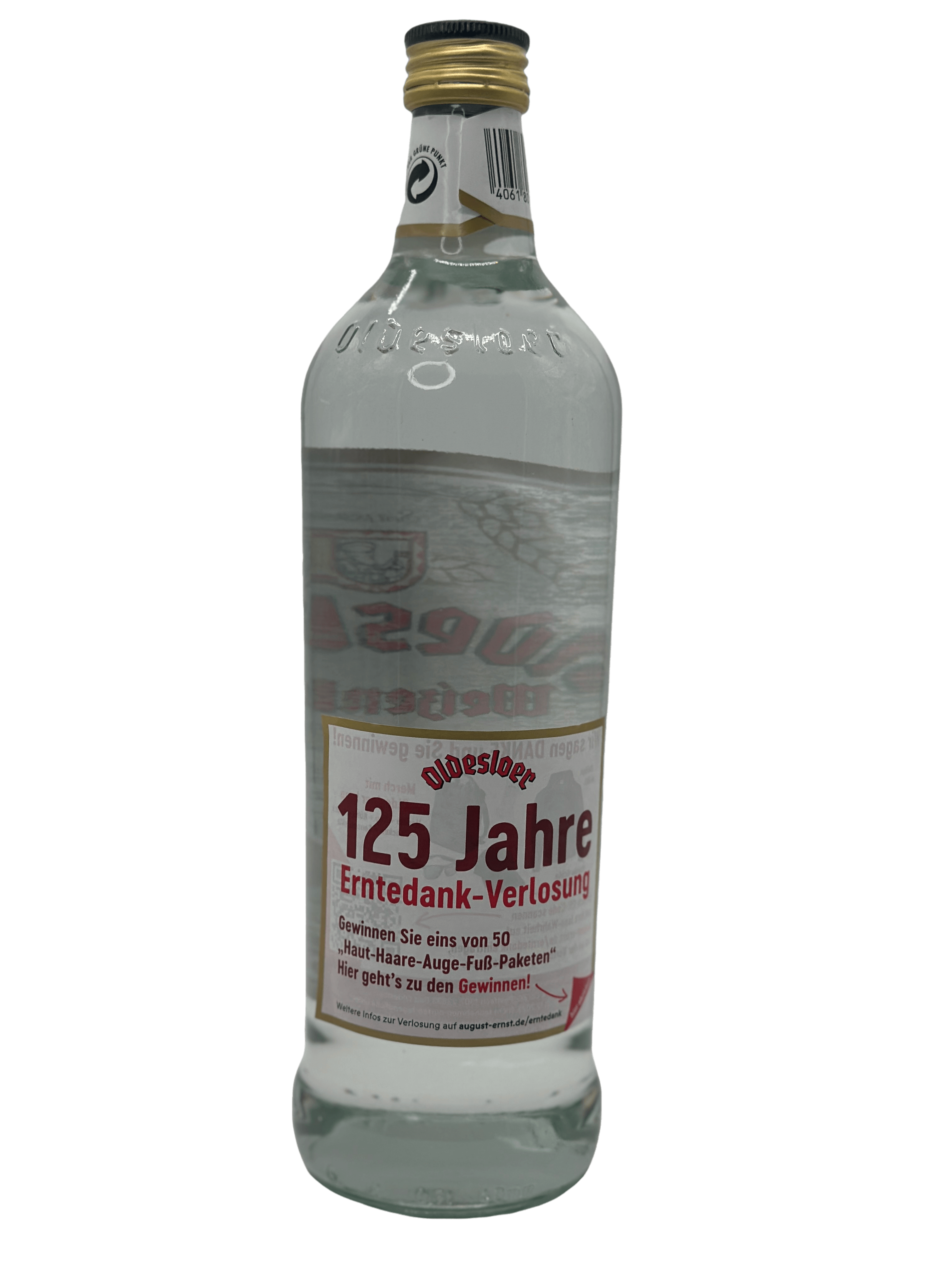 Oldesloer 125 Jahre Erntedank-Verlosung 0.7l Glas