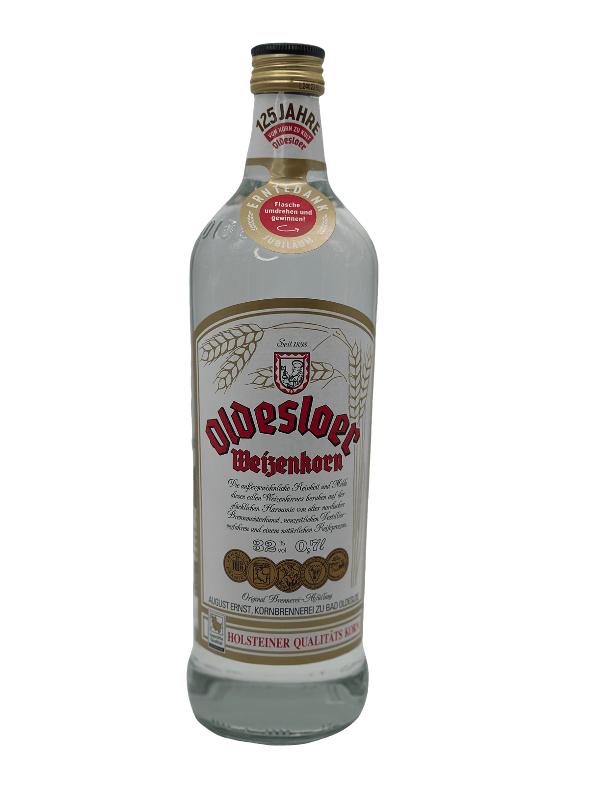 Oldesloer 125 Jahre Erntedank-Verlosung 0.7l Glas