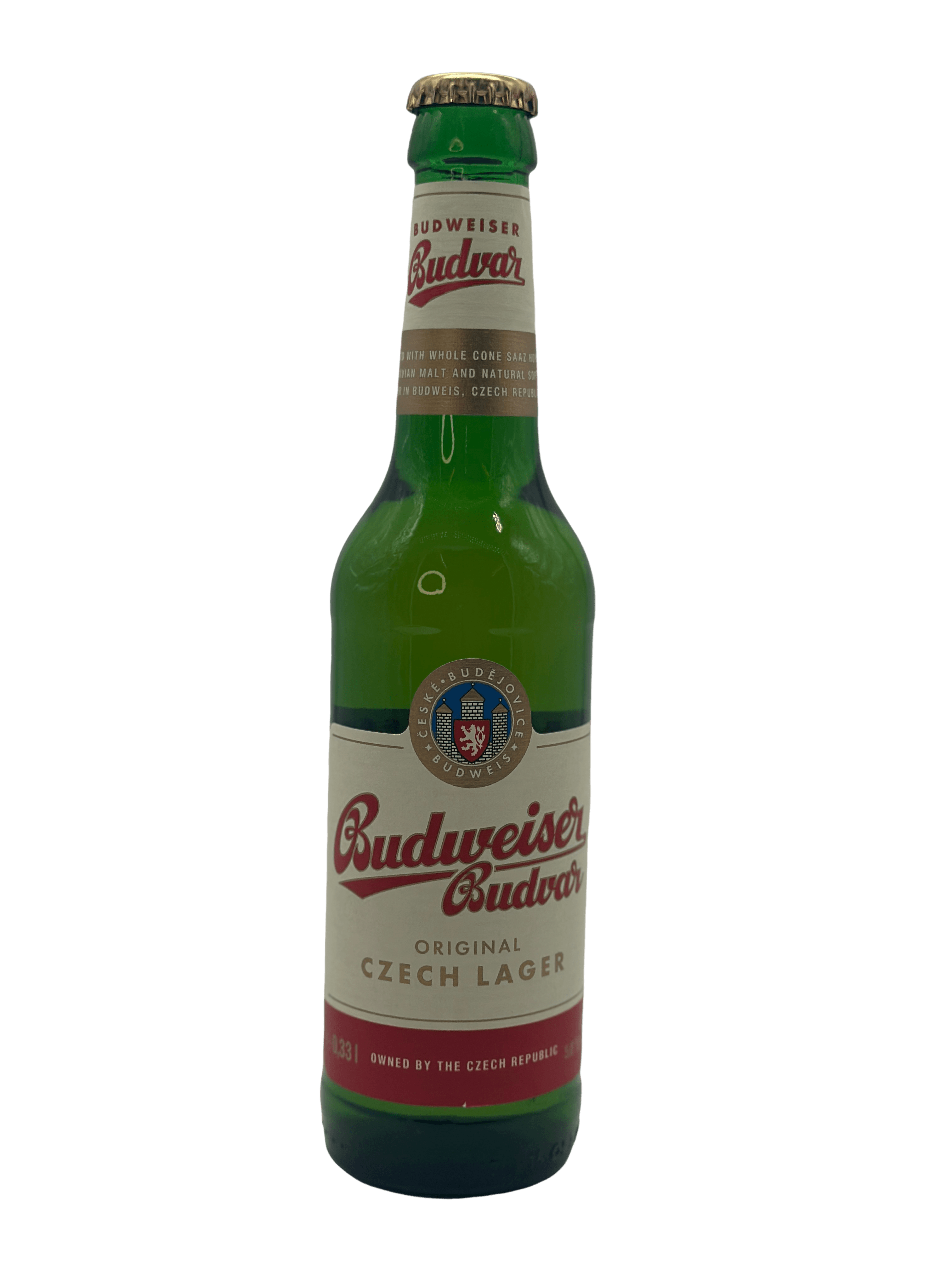 Budweiser Budvar Czech Lager 24 x 0.33l Glas