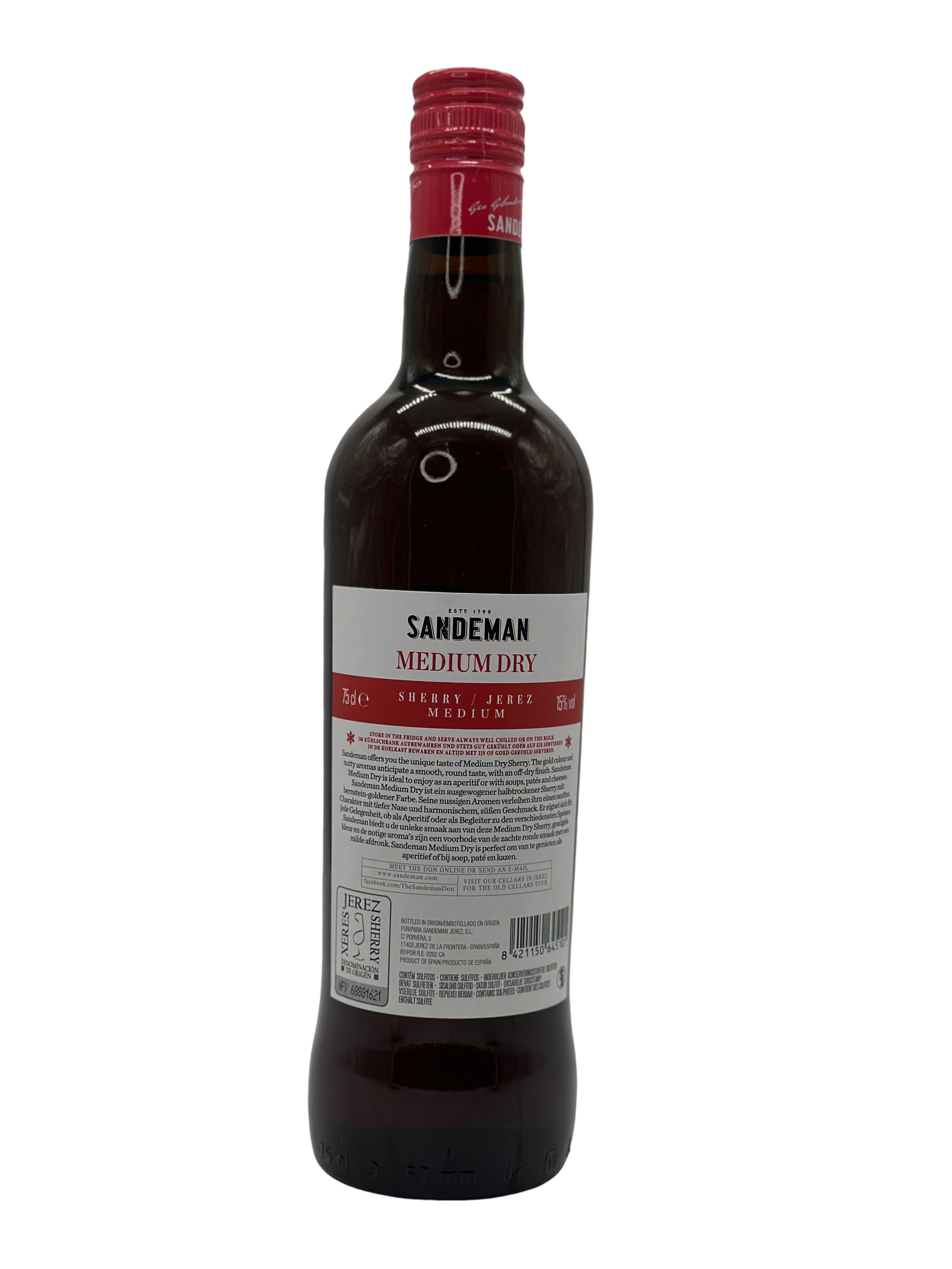 Sandeman Medium Dry 0.75l Glas