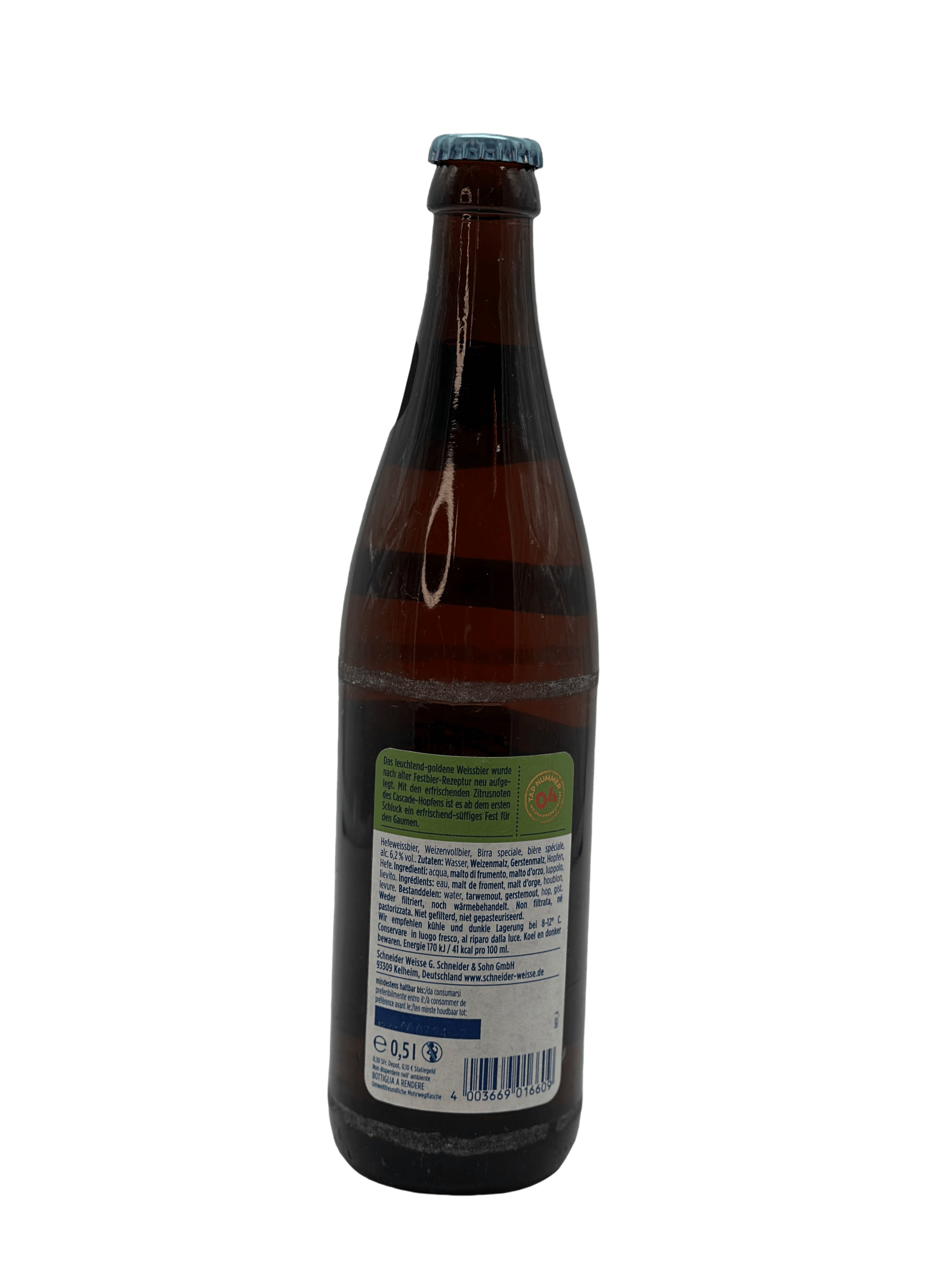 Schneider Weisse Weißbier 20 x 0.5l Glas