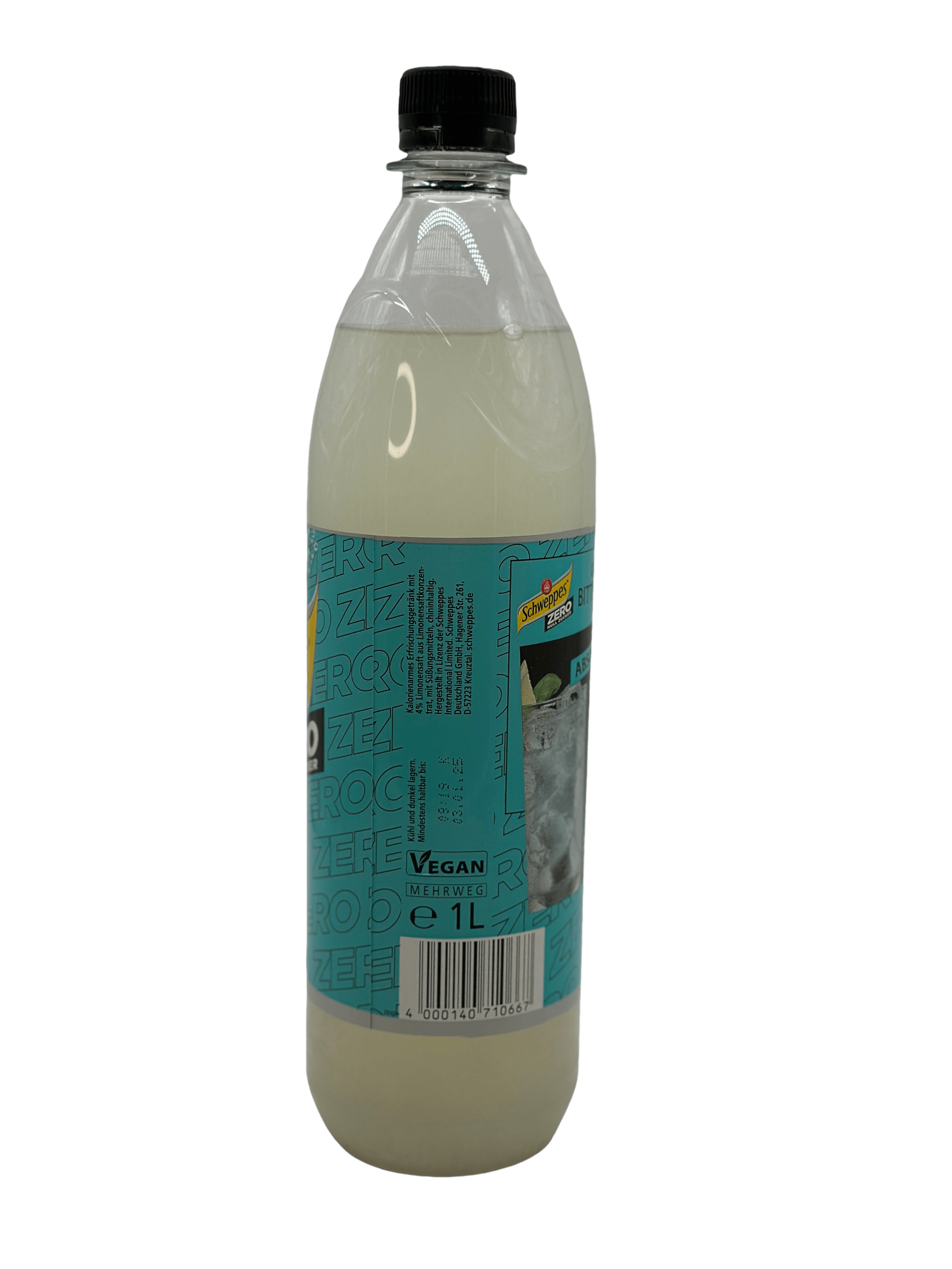 Schweppes Zero Ohne Zucker Bitter Lemon 6 x 1.0l PET